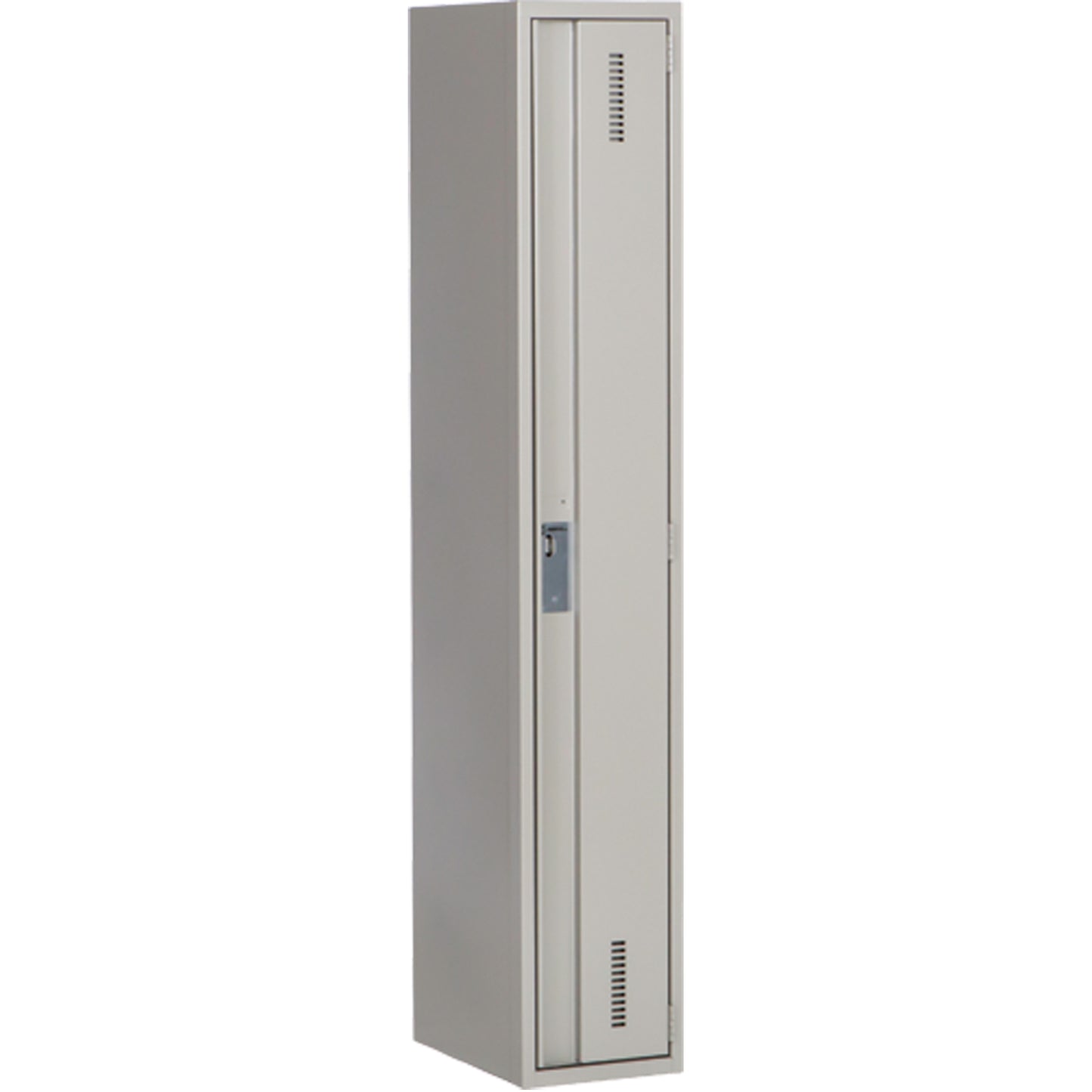 Concorde™ Heavy-Duty Lockers, 12" x 18" x 72", Steel, Grey, Welded (Assembled)