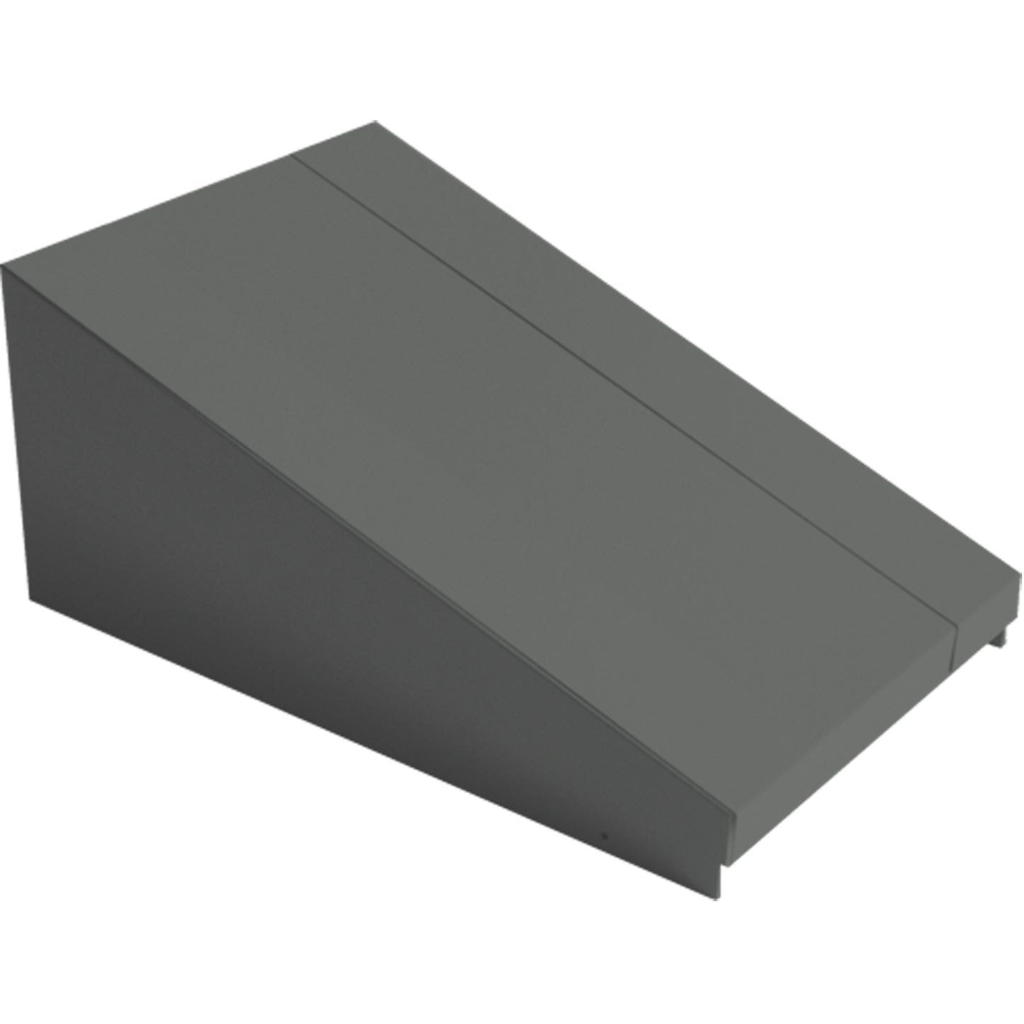 All-Welded Concorde™ - Heavy-Duty Lockers Sloping Top, 1 Bank, 18" D x 12" W x 6" H, Steel
