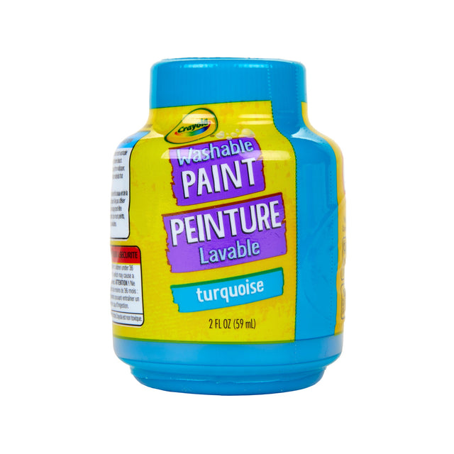 Crayola Washable Paint 2 Ounces, Turquoise (Case of 12)
