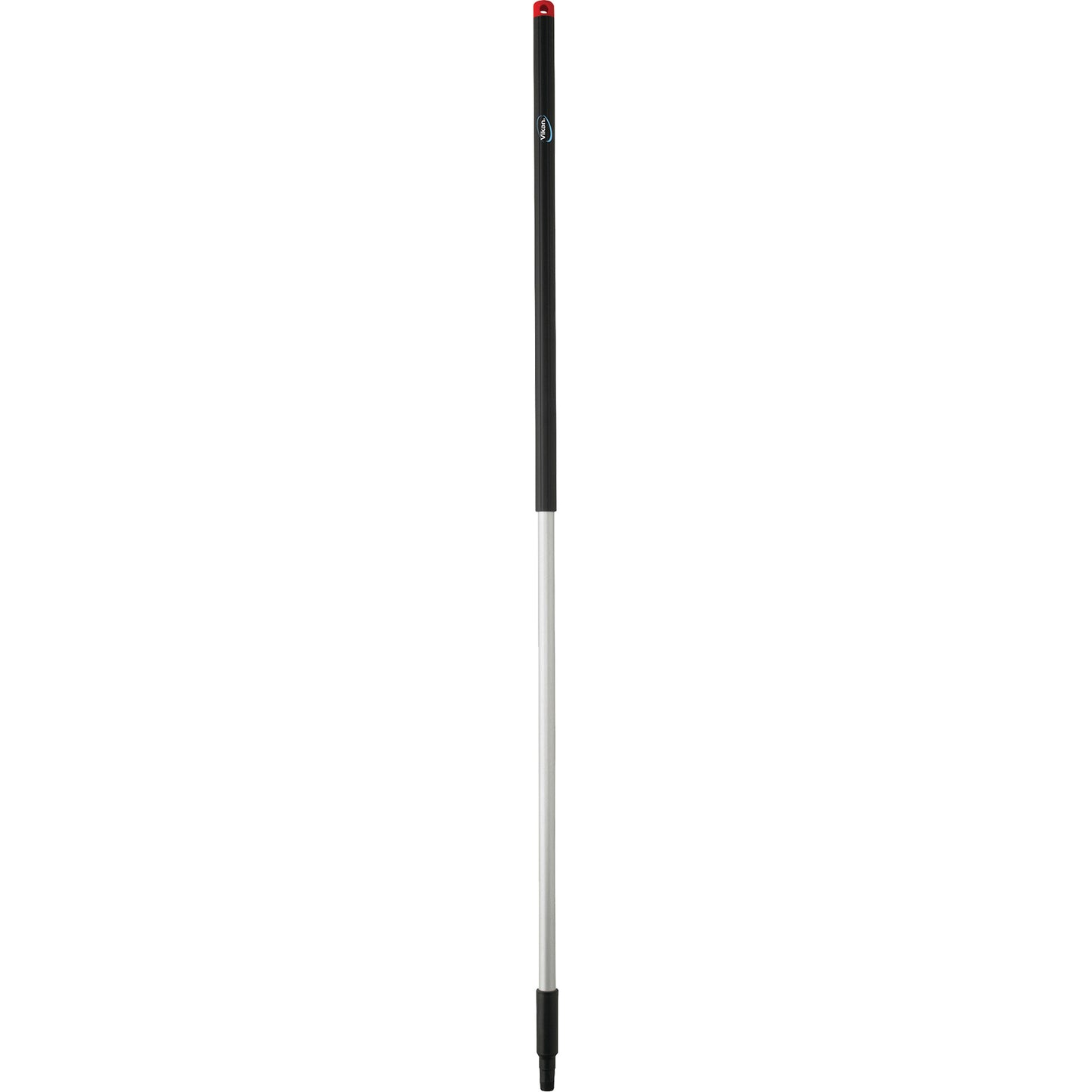 Transport Line Handle, Aluminum/Polypropylene, Ergonomic, Euro Threaded Tip, 1-1/4" Diameter, 59" Length