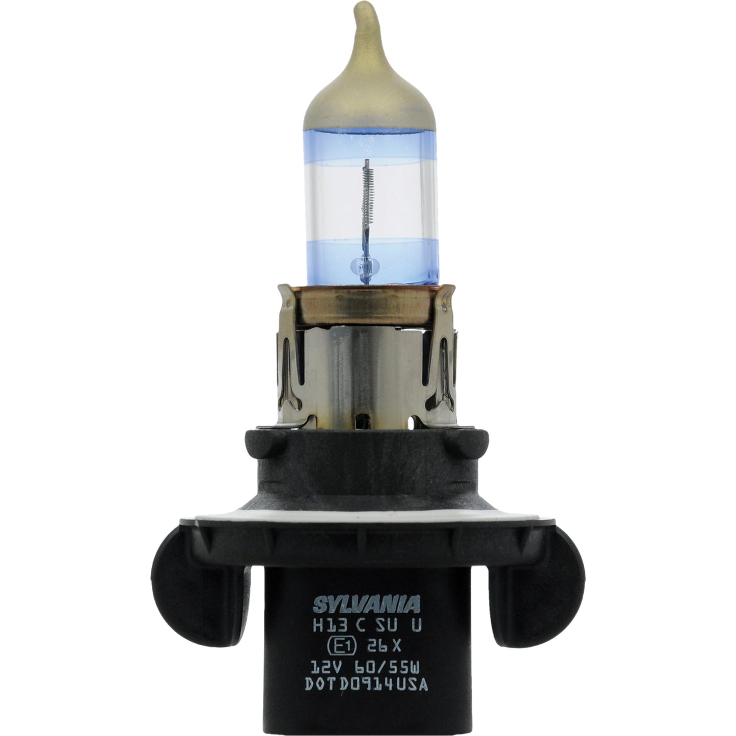 H13 SilverStar® Ultra Headlight Bulb, Halogen, 55 W/60 W, White