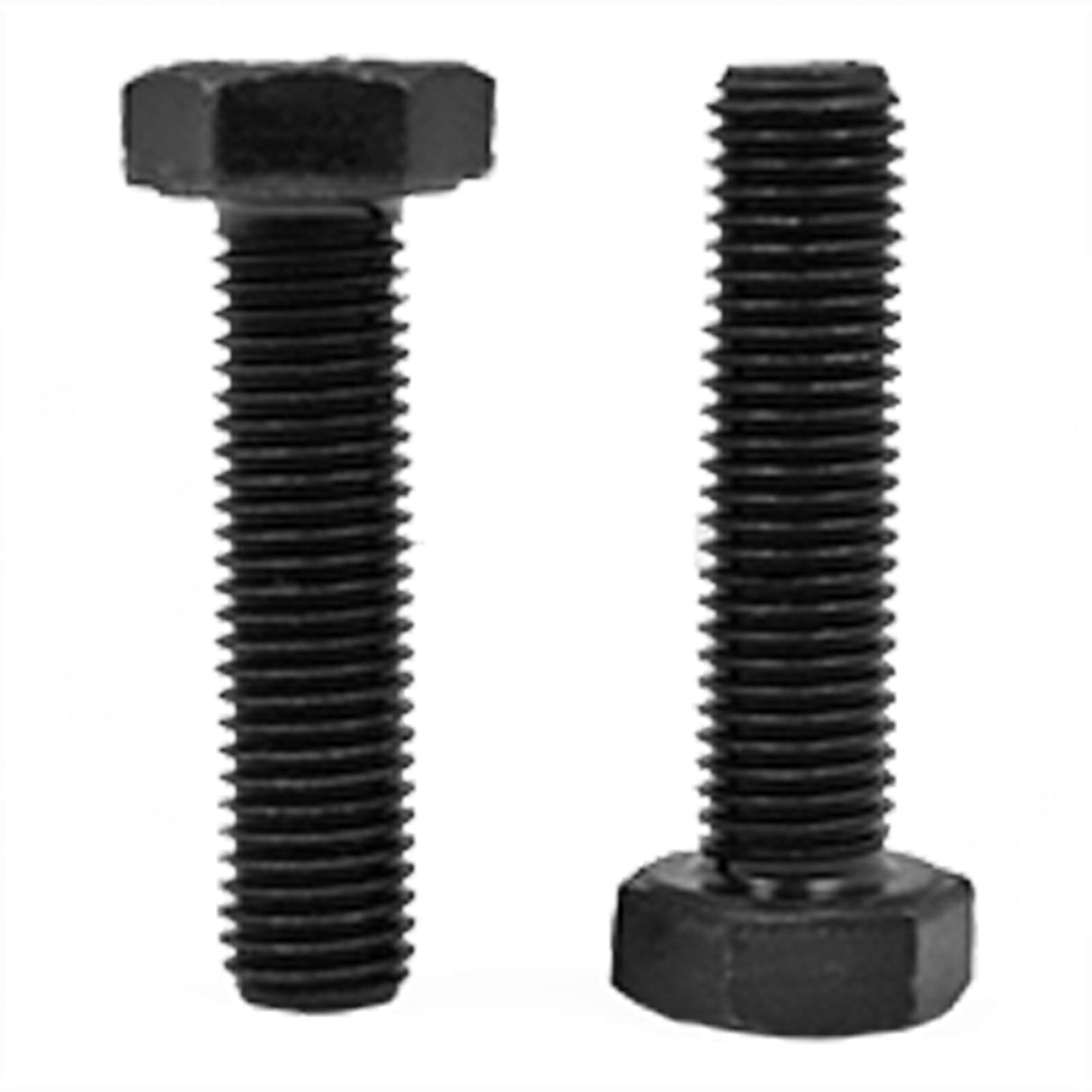 Medium Carbon Hex Cap Screw, 7/8"-9 Dia., 3-3/4" L, Plain, Coarse, Grade 5