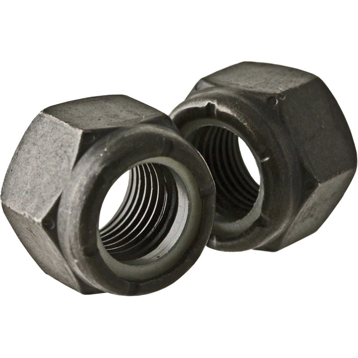 Hex Nut, 5/8" Dia., Black Oxide, Coarse