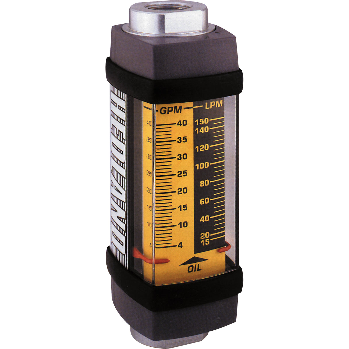 Flow meter 0.2-1.8 GPM water, Analogue