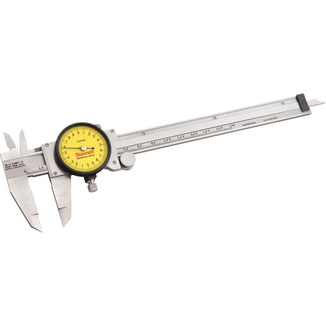 Dial Caliper, 0.02 mm Resolution, 150 mm Range