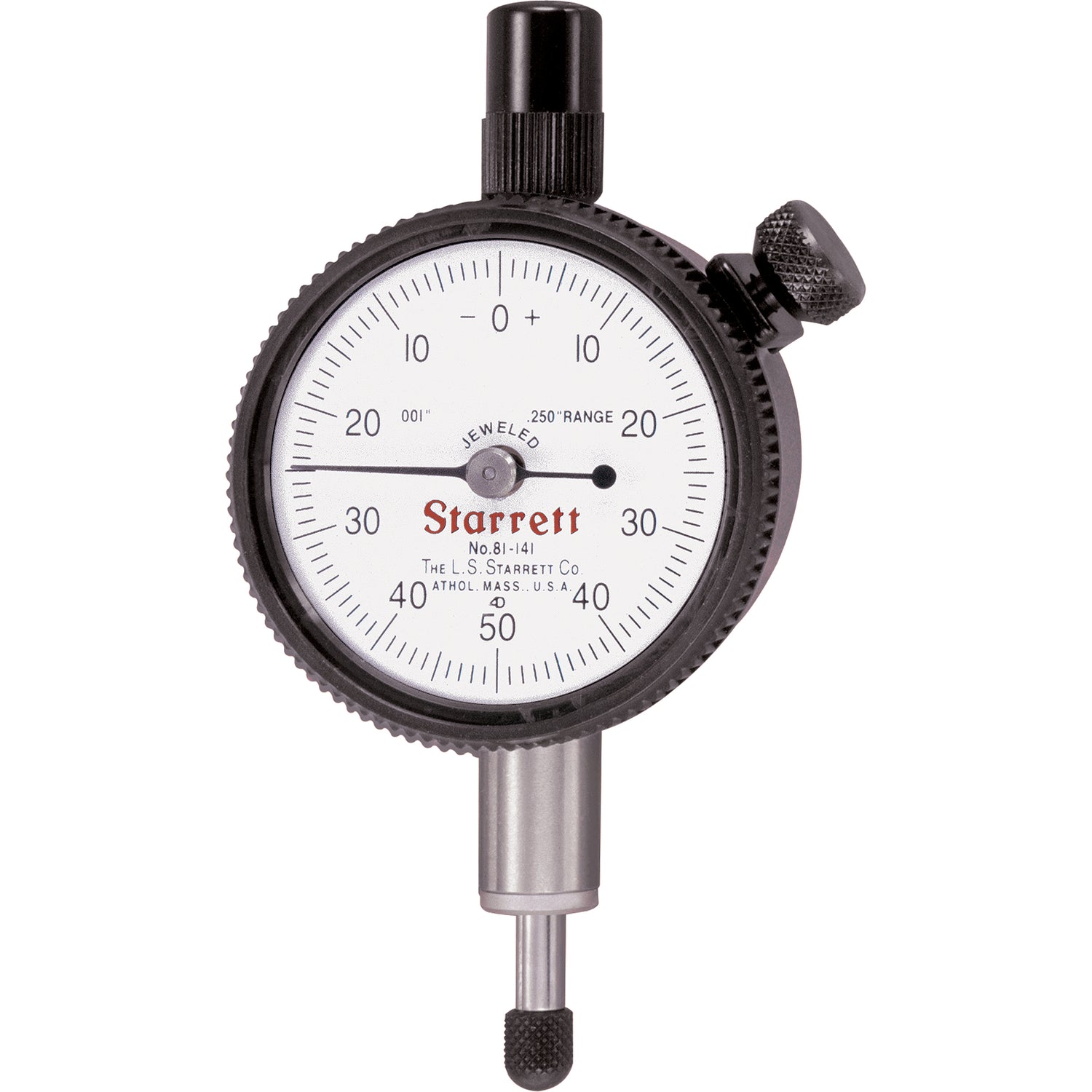 Dial Indicators - No. 81 Series - AGD Group 1, 0" - 0.125" Range