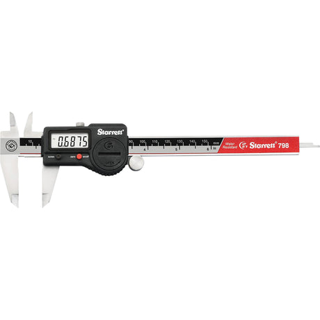 Electronic Caliper, 0,0005" (0,01 mm) Resolution, 0" - 6" (0 mm - 150 mm) Range