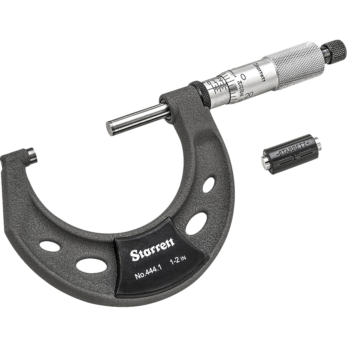 Outside Micrometer, With Ratchet Stop, 1" - 2"