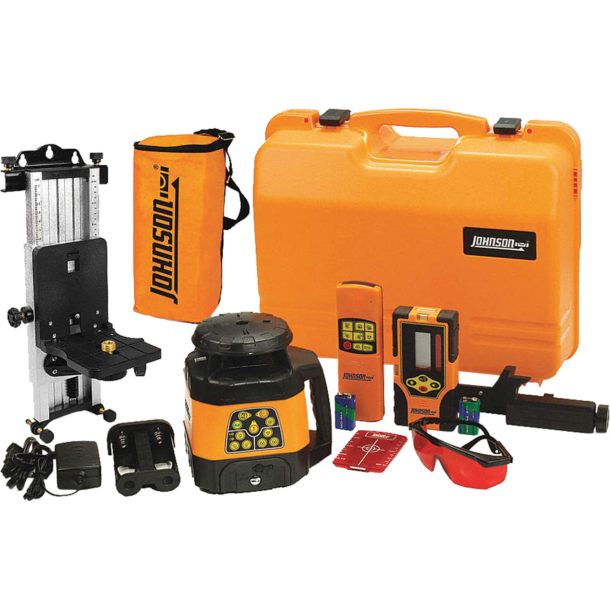 Red Beam Self-Leveling Horizontal & Vertical Rotary Laser, 200' (60 m), 635 Nm