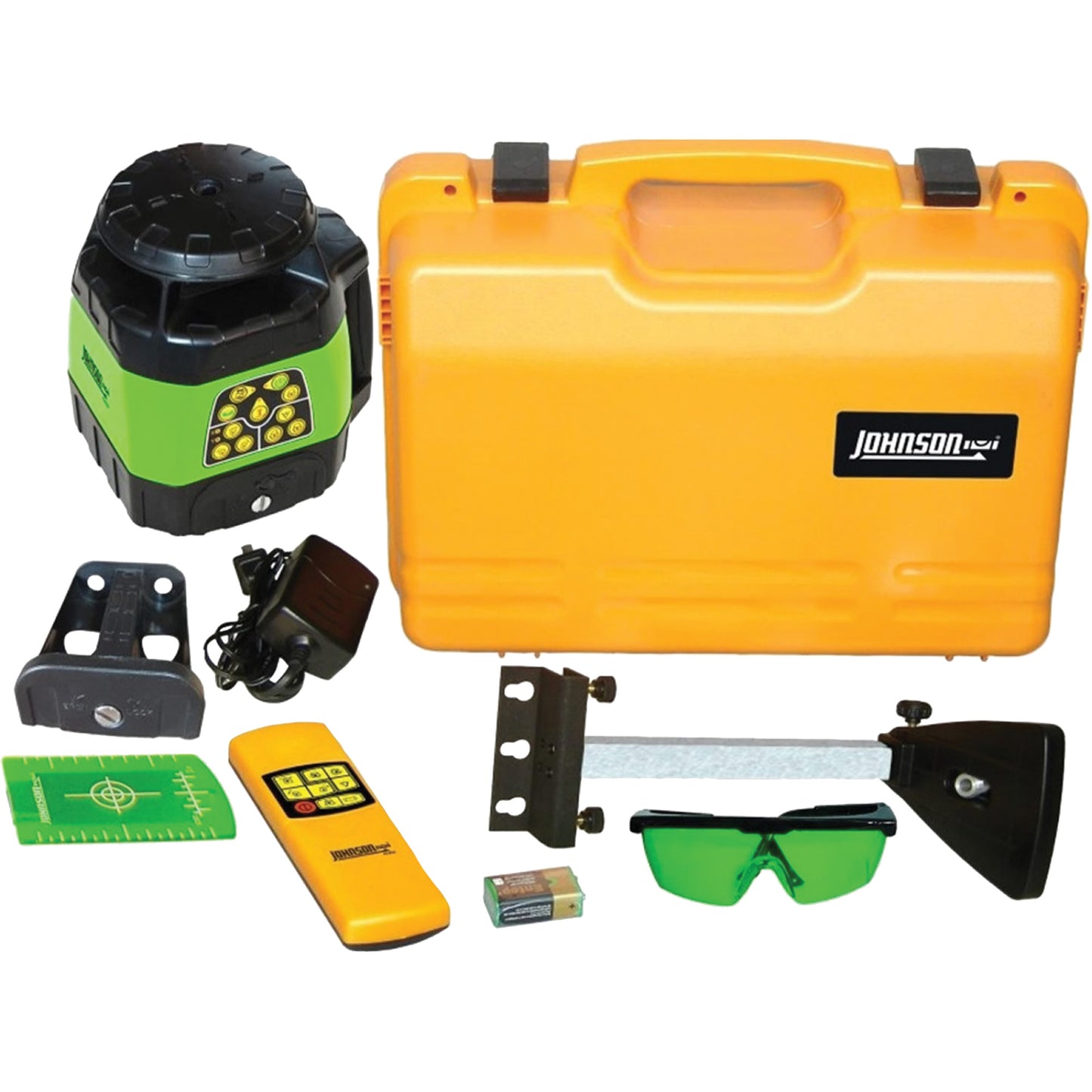 Green Beam Self-Leveling Horizontal & Vertical Rotary Laser, 400' (120 m), 532 Nm