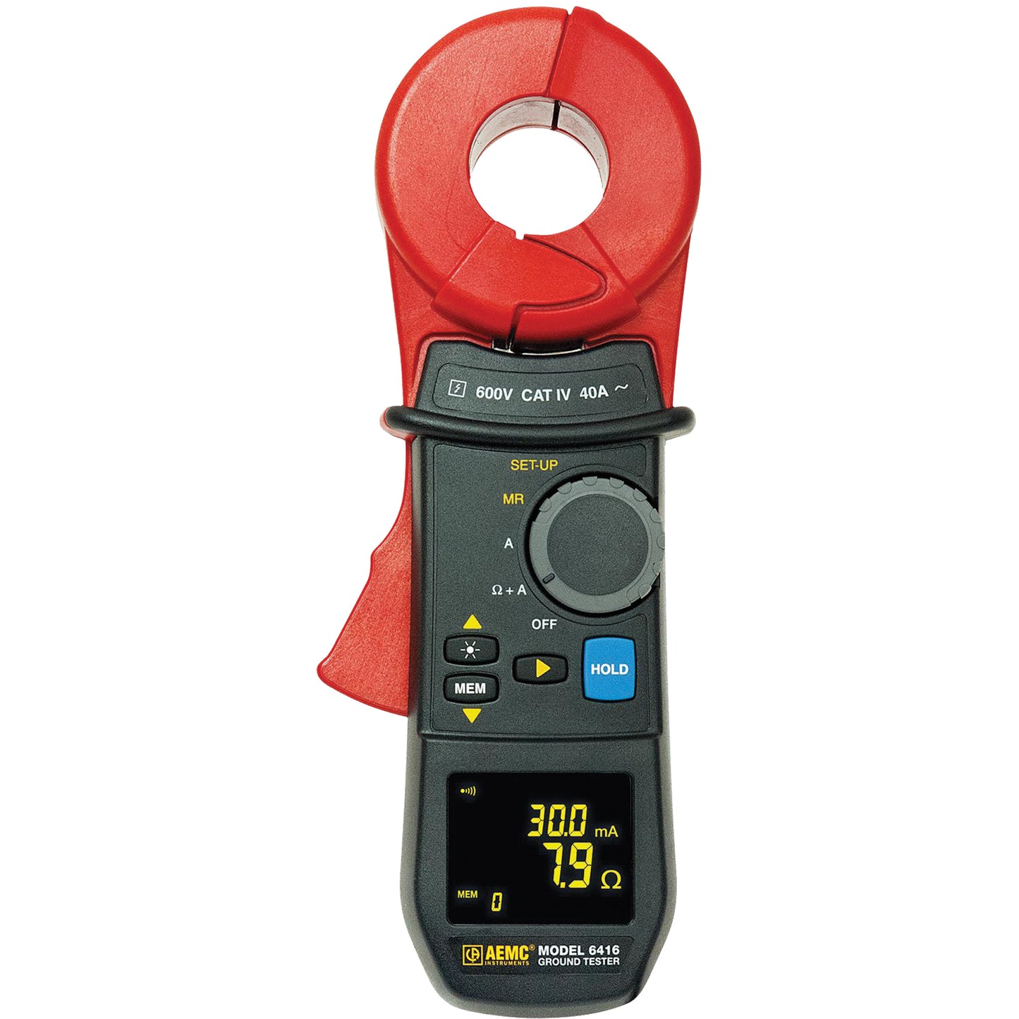 Clamp-On Ground Resistance Tester