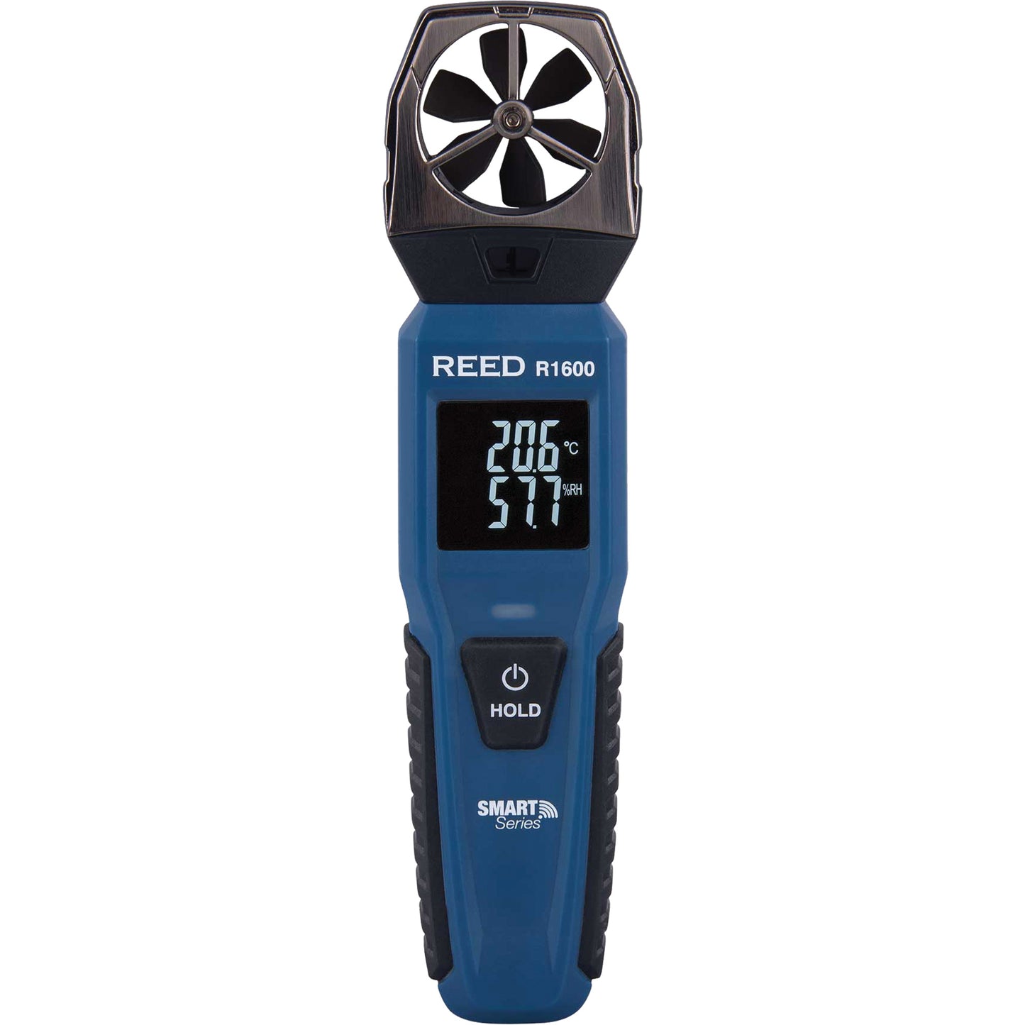 Bluetooth Smart Series Vane Anemometer, Data Logging, 0.6 - 25 m/sec/118 - 4921 ft./min/2.1 - 90 Km/hr/1.3 - 55.9 Mph Air Velocity Range