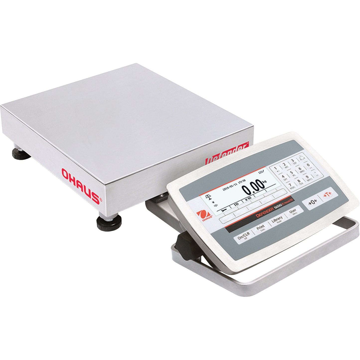 DEFENDER™ 5000 Standard Low Profile Bench Scale, 250 lbs. Cap., 0.01 lbs. Graduations