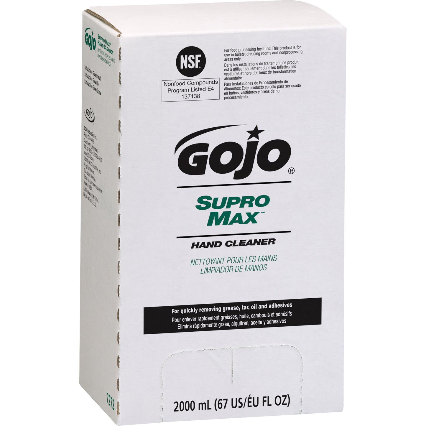 Pro™ TDX™ 2000 Supro Max™ Hand Cleaner, Lotion, 2 L, Refill, Unscented