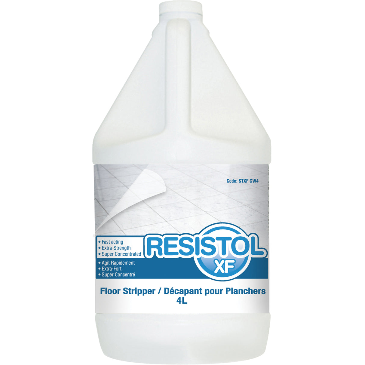 Resistol™ XF Floor Strippers, 4 L, Jug