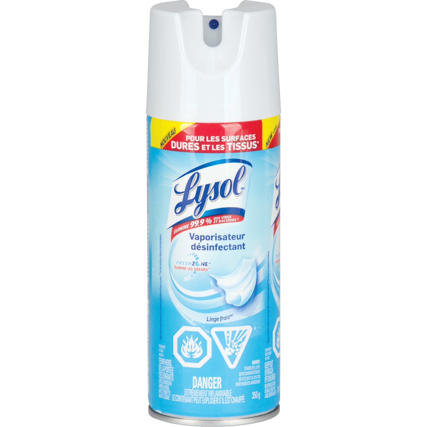 Disinfectant Spray, 350 g, Aerosol Can