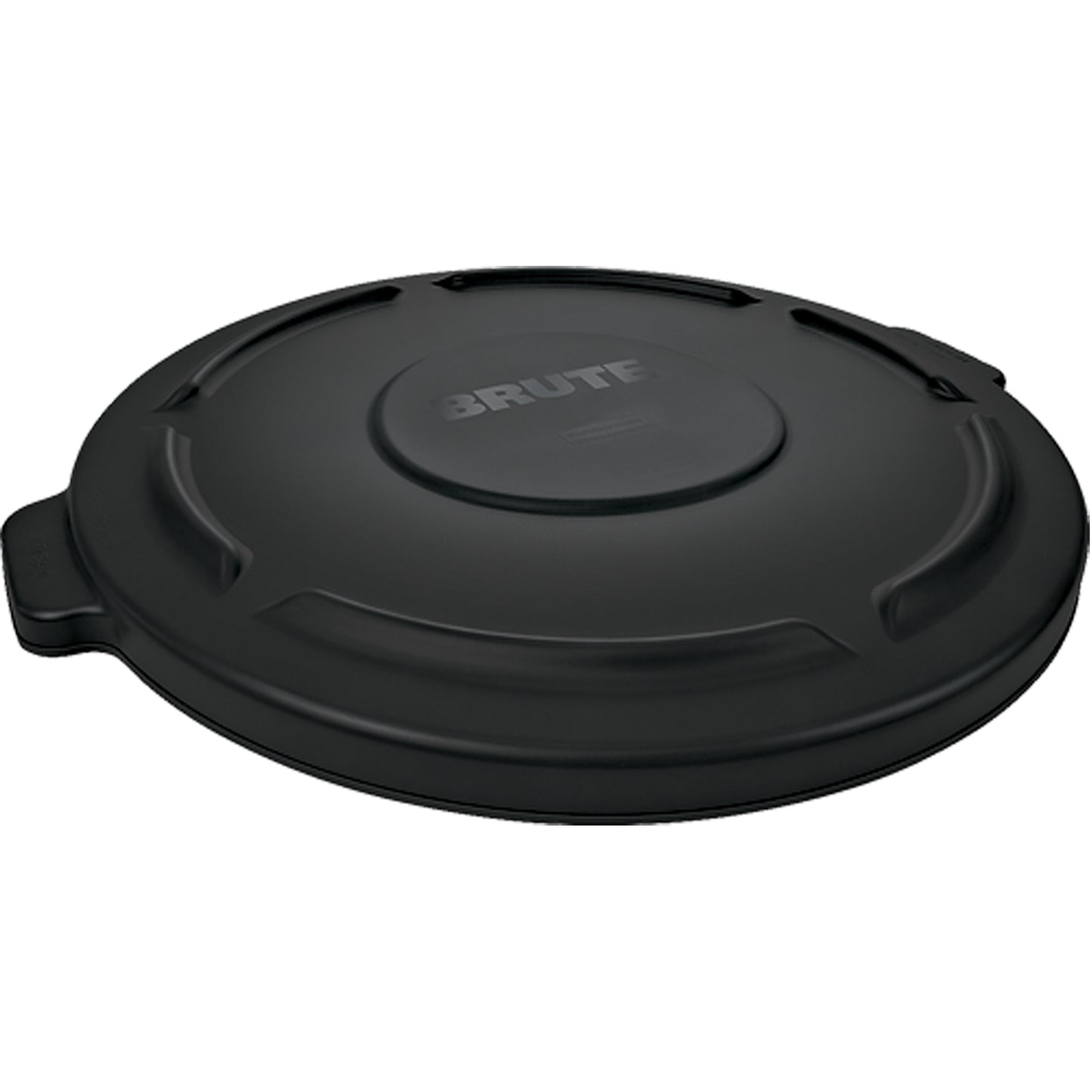 Brute® 44-Gallon Lids, Flat Lid, Plastic/Polyethylene, Fits Container Size: 24" Dia.