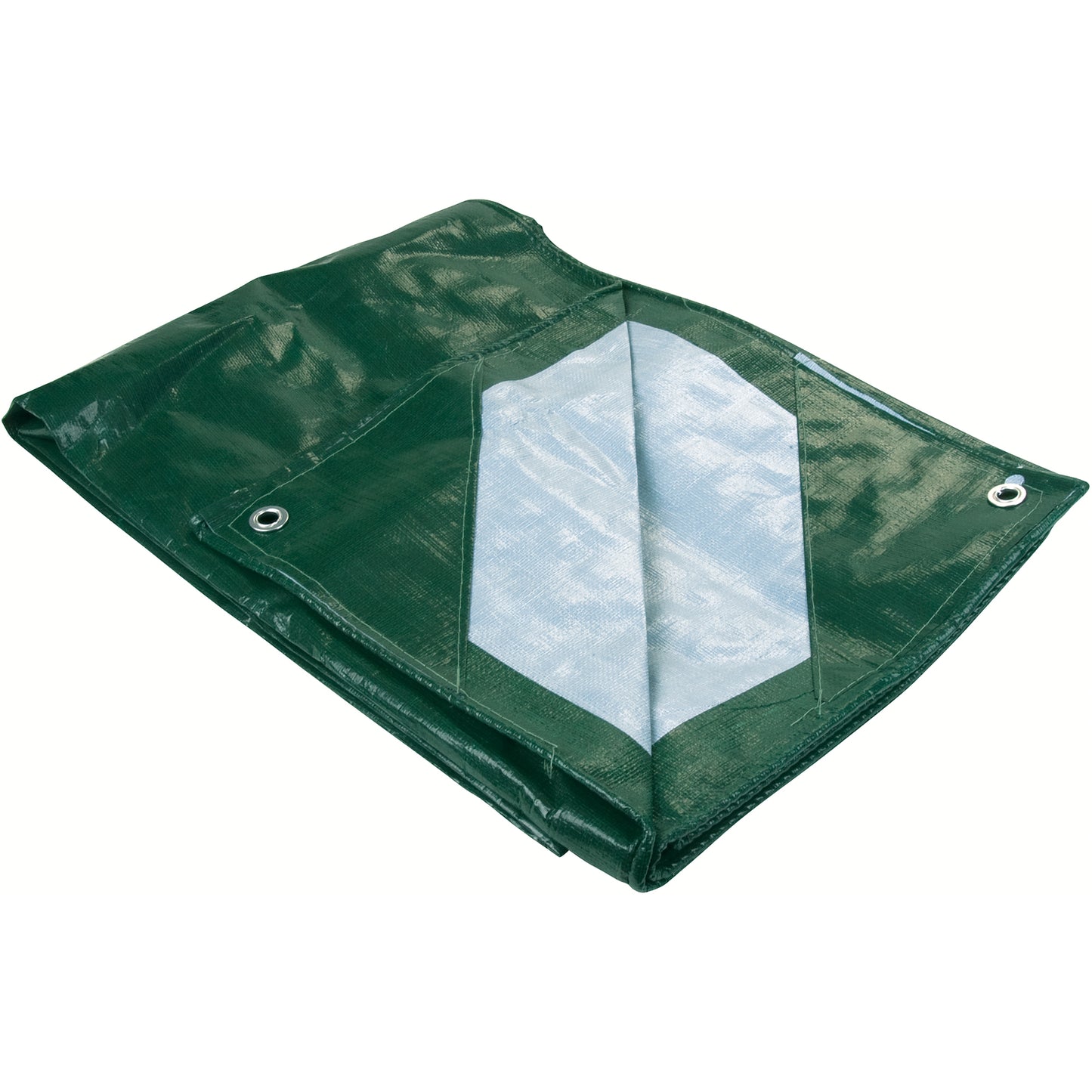 Tarp, Heavy-Duty, Green, 60' x 40' x 9 mils