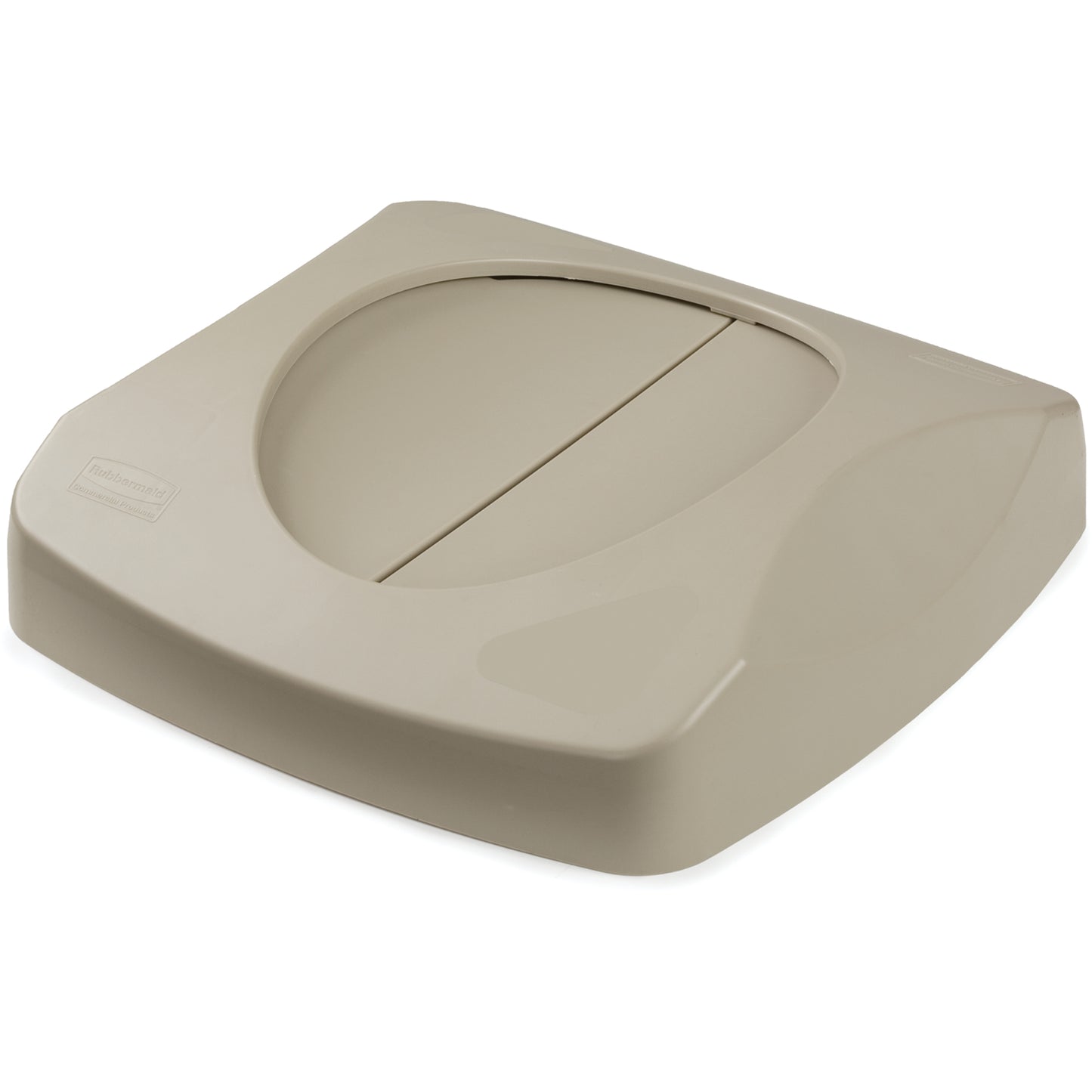 Untouchable® Containers, Swing Lid, Plastic/Polyethylene, Fits Container Size: 16" x 16"