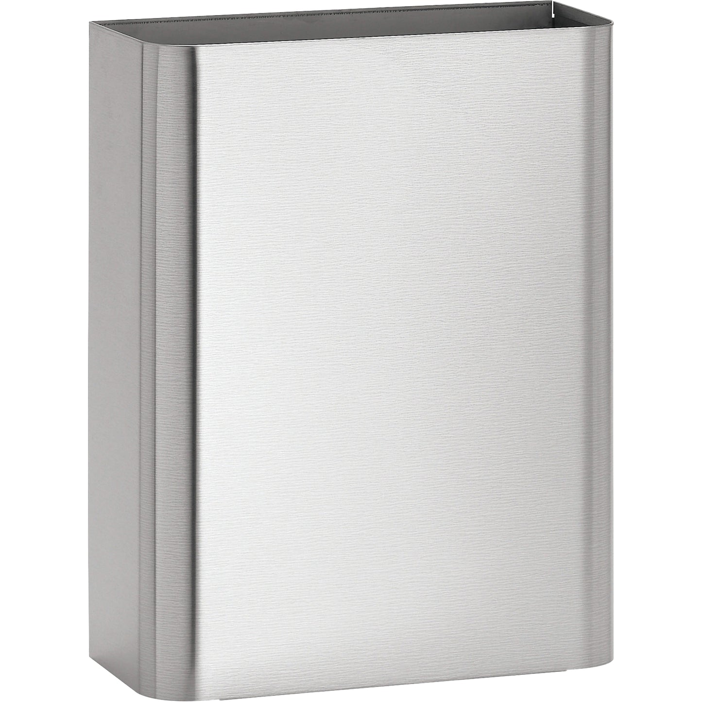 Waste Receptacles, Stainless Steel, 6.5 US gal.