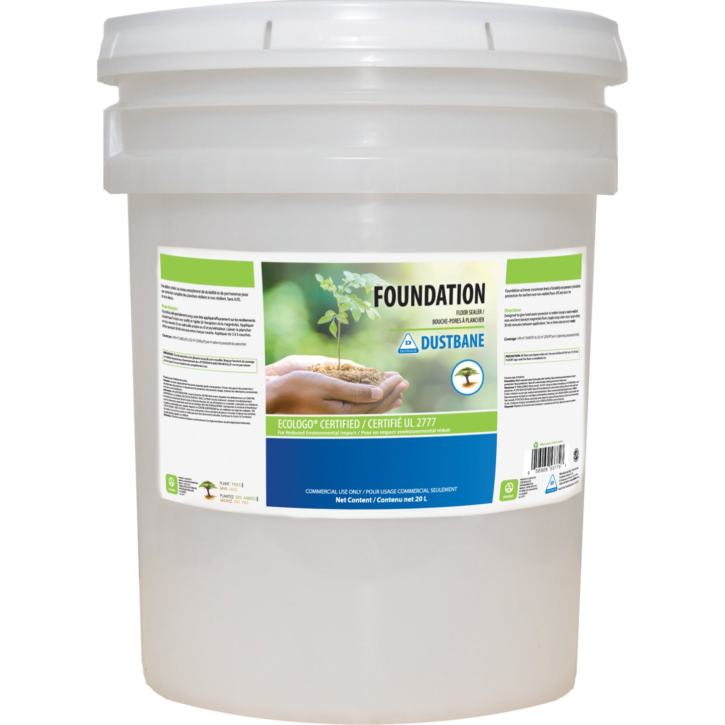 Foundation Floor Sealers, 20 L, Pail