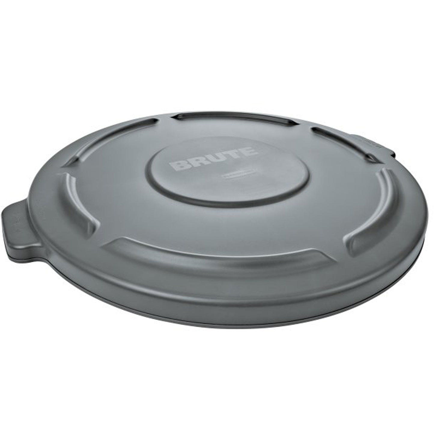 Brute® Round Trash Can Top, Flat Lid, Plastic, Fits Container Size: 26-3/4" Dia.