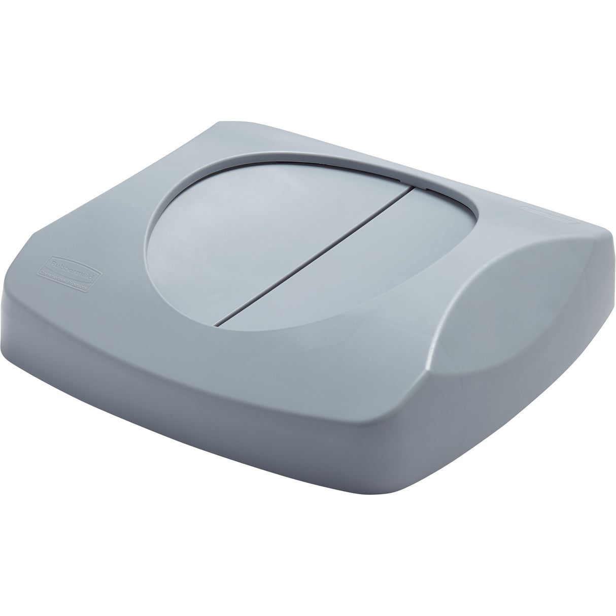 Untouchable® Square Trash Can Lid, Swing Lid, Plastic, Fits Container Size: 16" x 16"