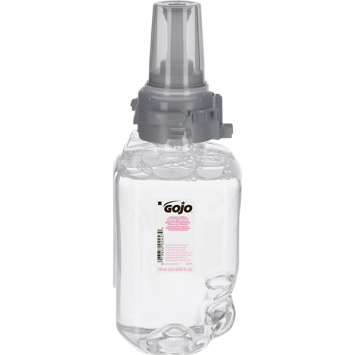 Clear & Mild Hand Soap for GOJO® ADX-7™ Dispenser, Foam, 700 ml, Unscented