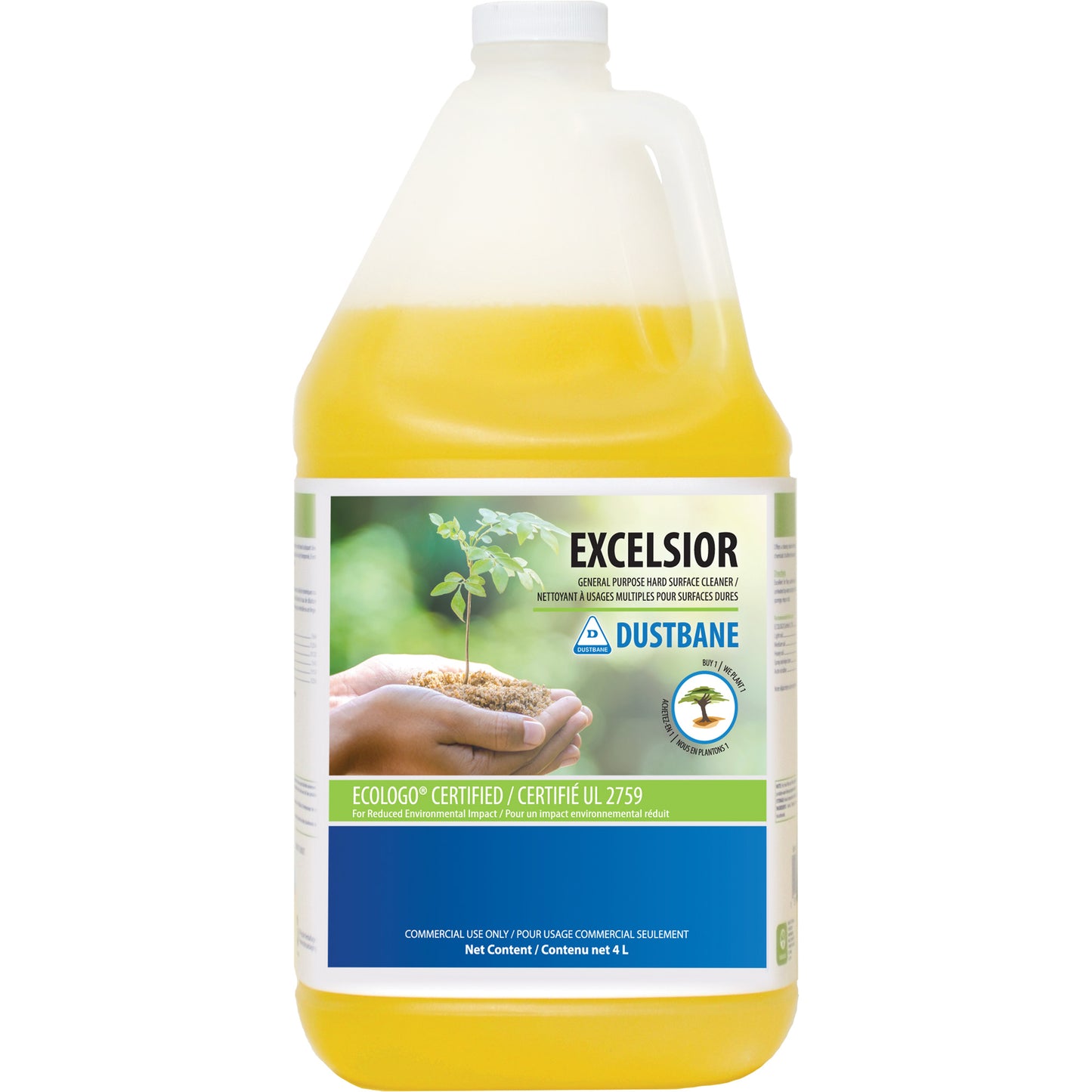 Excelsior General Purpose Cleaner, 4 L, Jug
