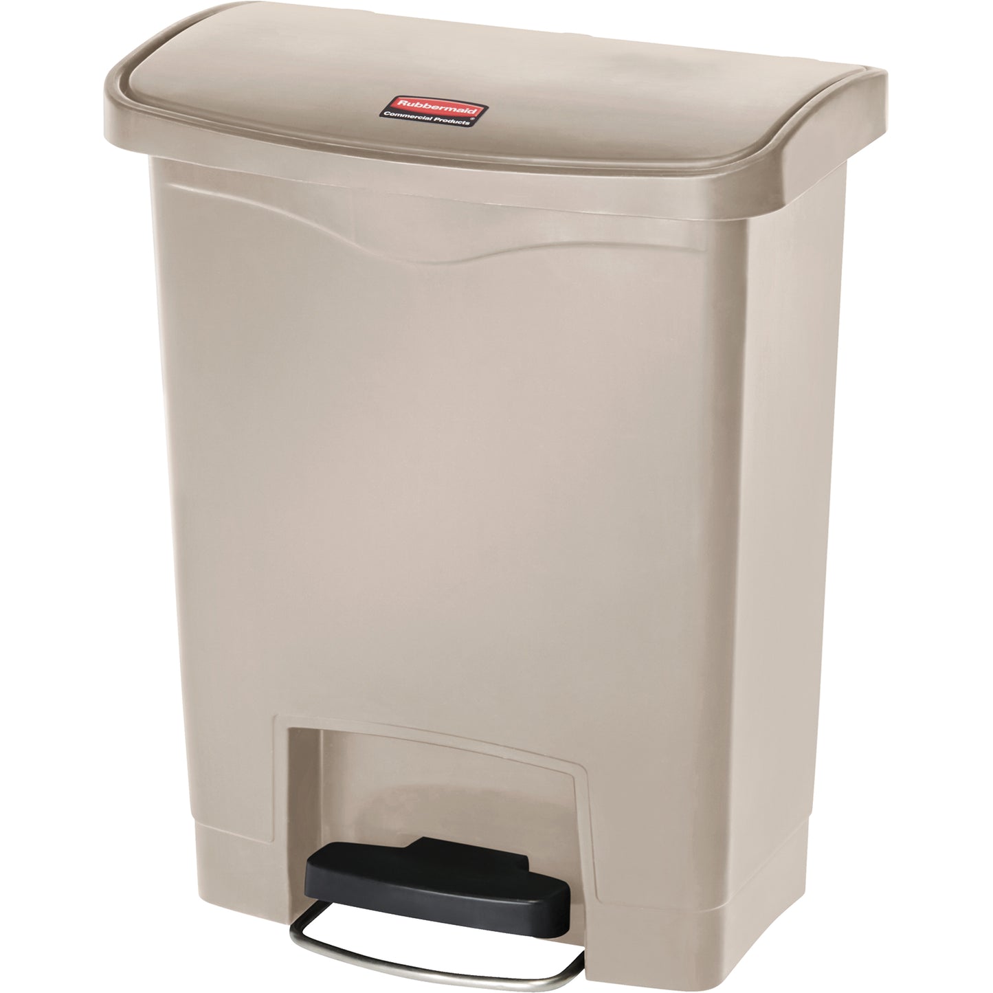 Slim Jim® Waste Container, Resin, 8 US gal. Capacity