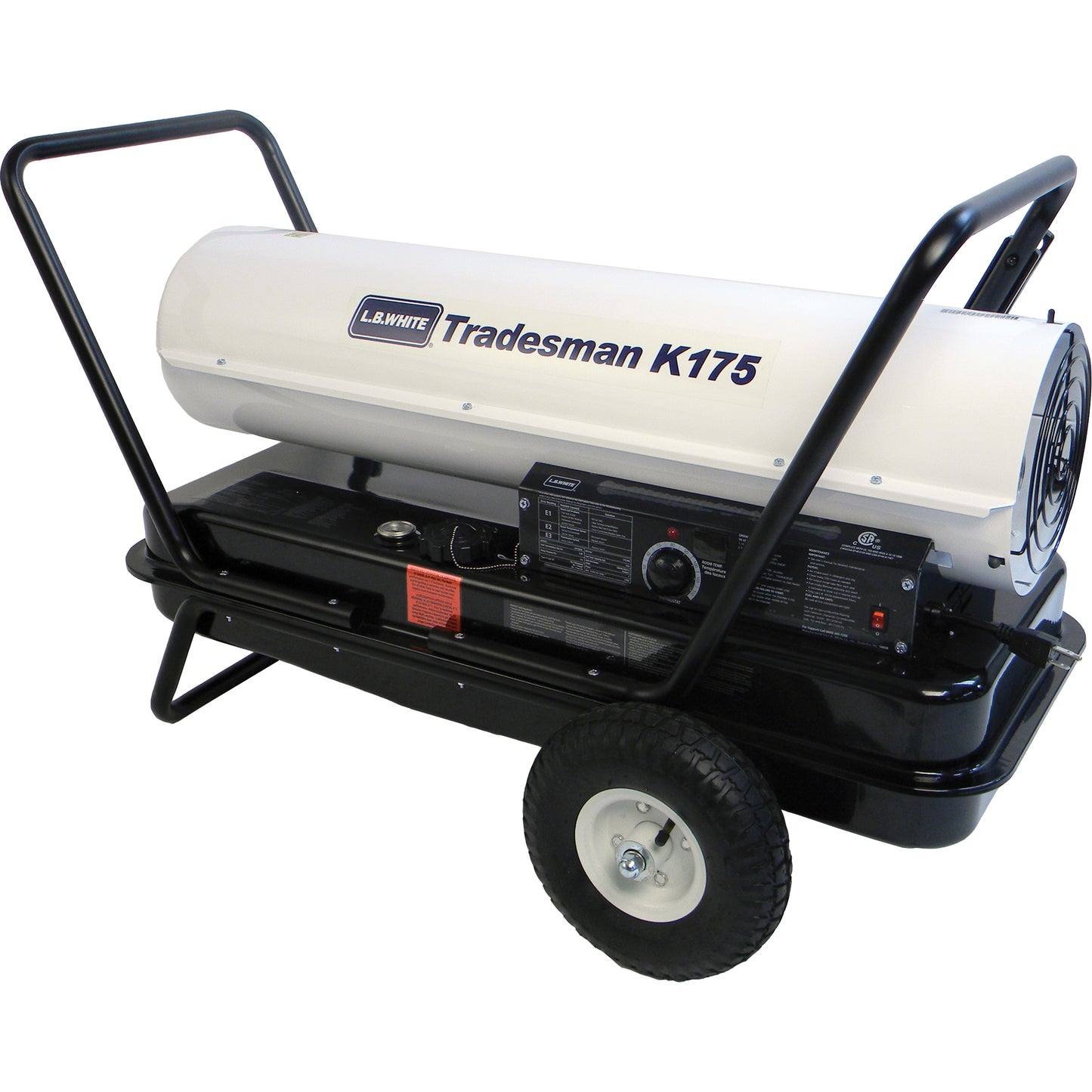 Tradesman® Forced Air Heater, Fan, Kerosene, 175,000 BTU/H