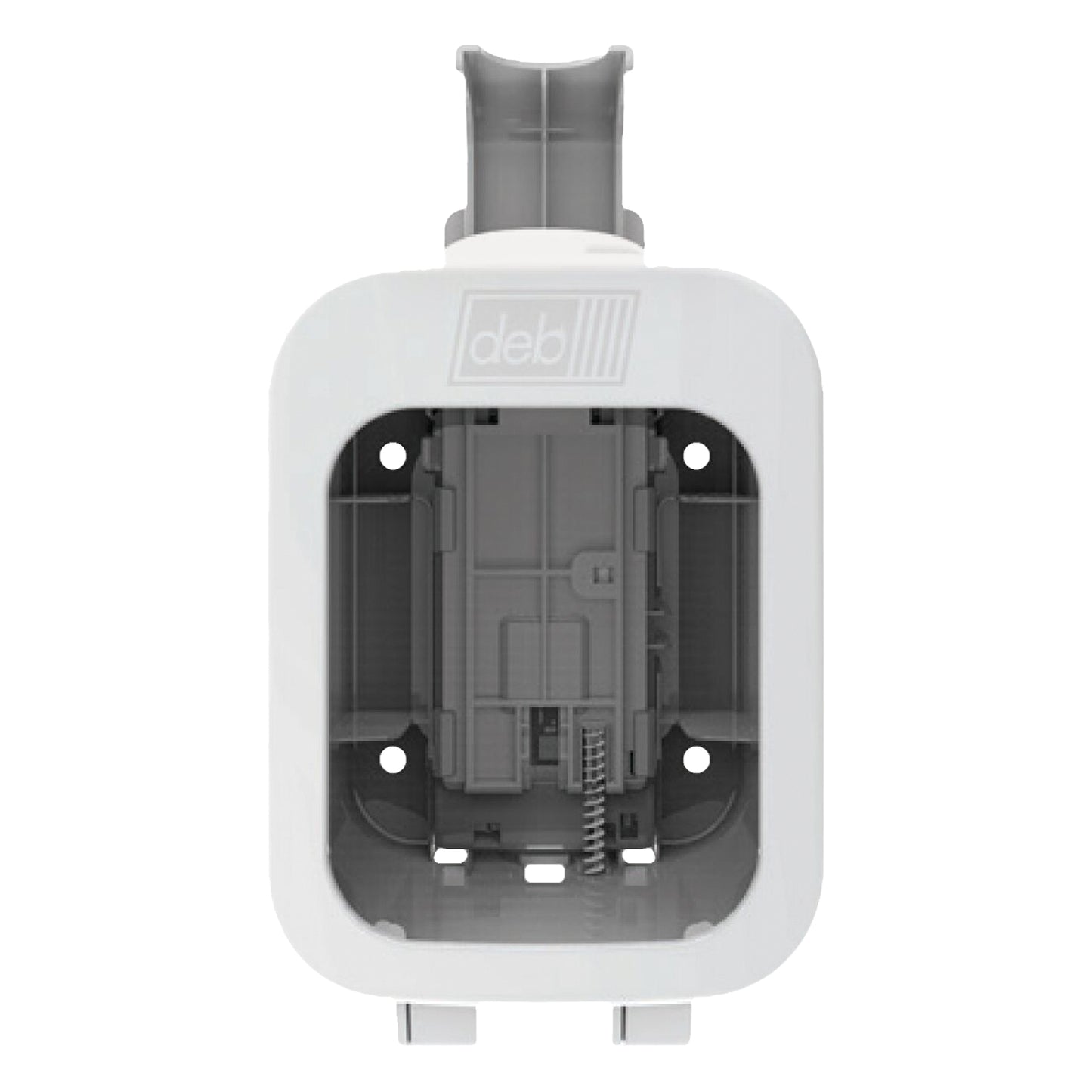 DebMed® Point-of-Care Locking Dispenser, Push, 400 ml Capacity, Bulk Format
