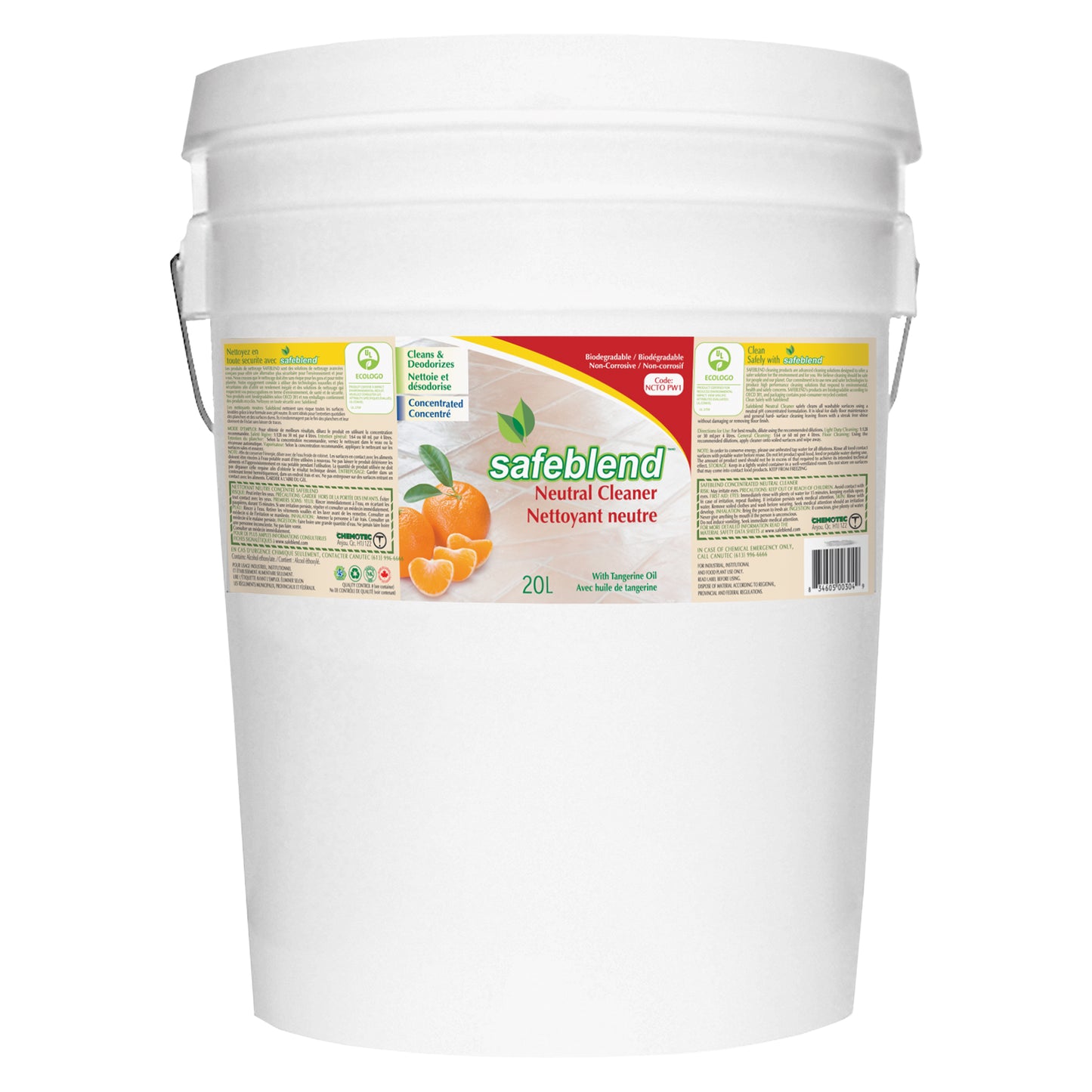 Neutral Cleaner, 20 L, Pail