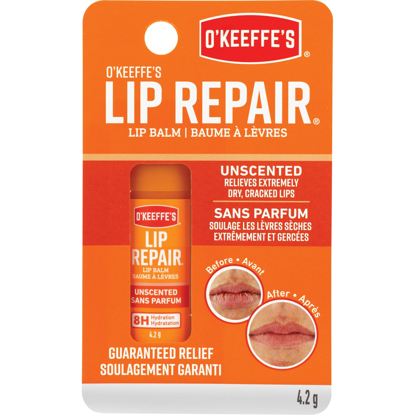 O'Keeffe's Lip Repair, 0 SPF