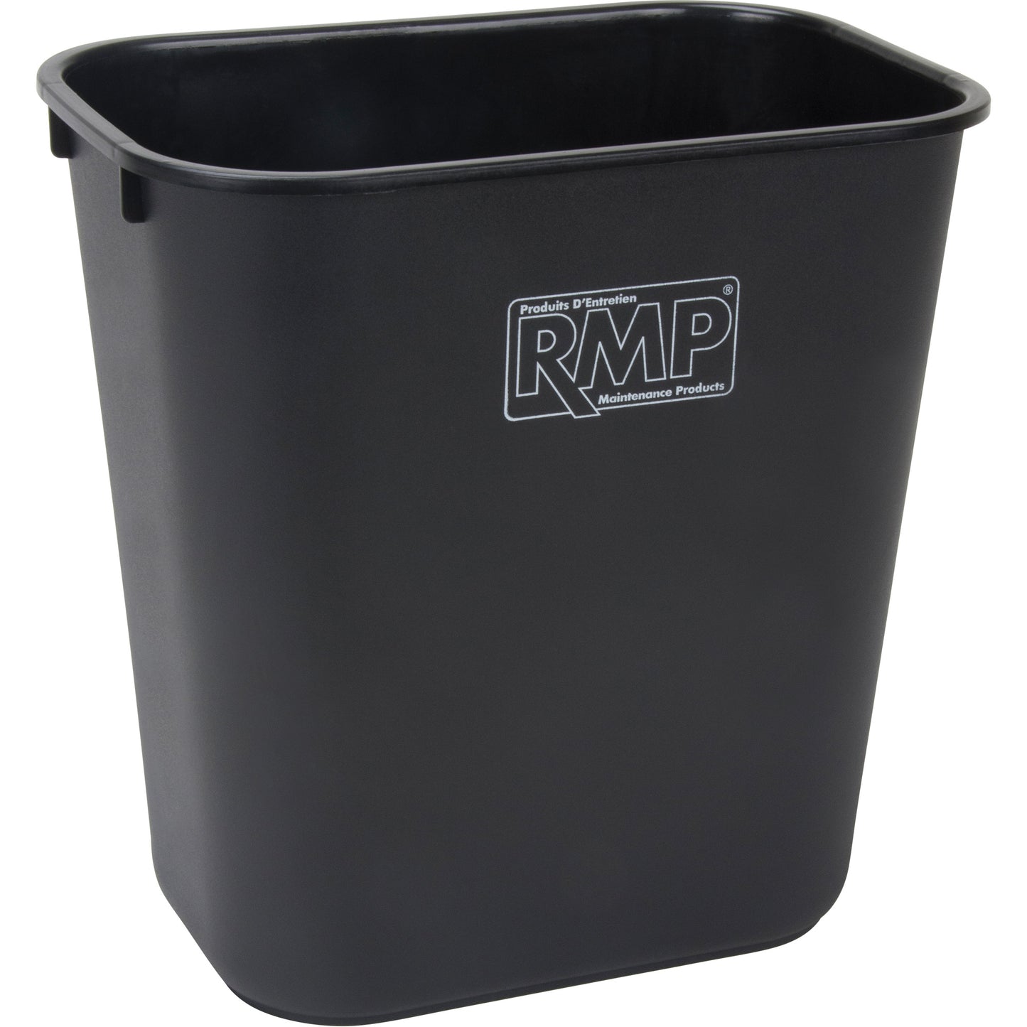 Deskside Wastebasket, 14 Quarts, Polyethylene