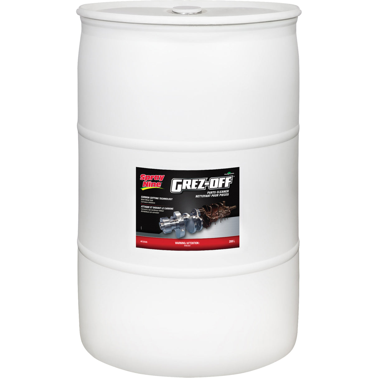 Grez-Off Degreaser, Drum