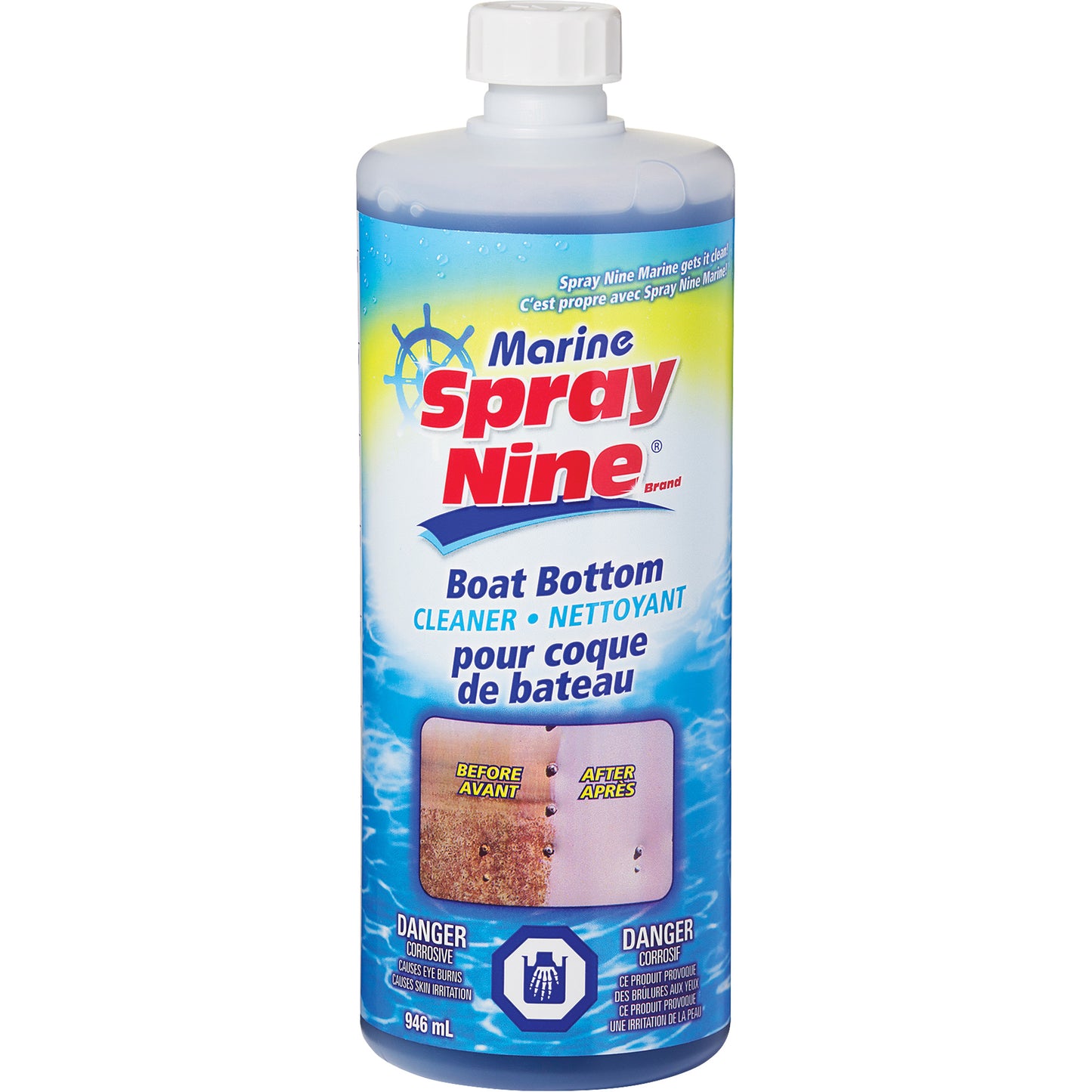 Spray Nine® Boat Bottom Cleaner, 946 ml, Bottle