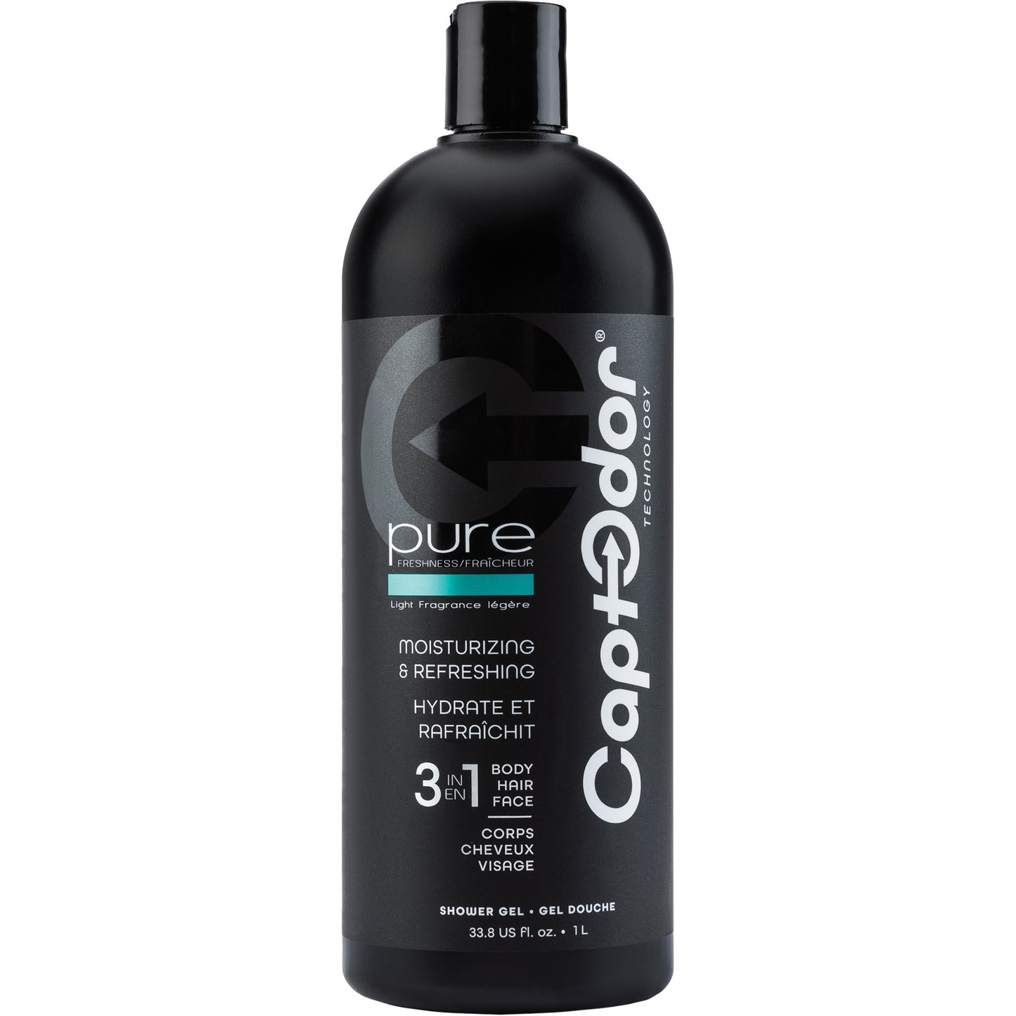 3 in 1 Shower Gel, 1000 ml, Pure Freshness, Bottle