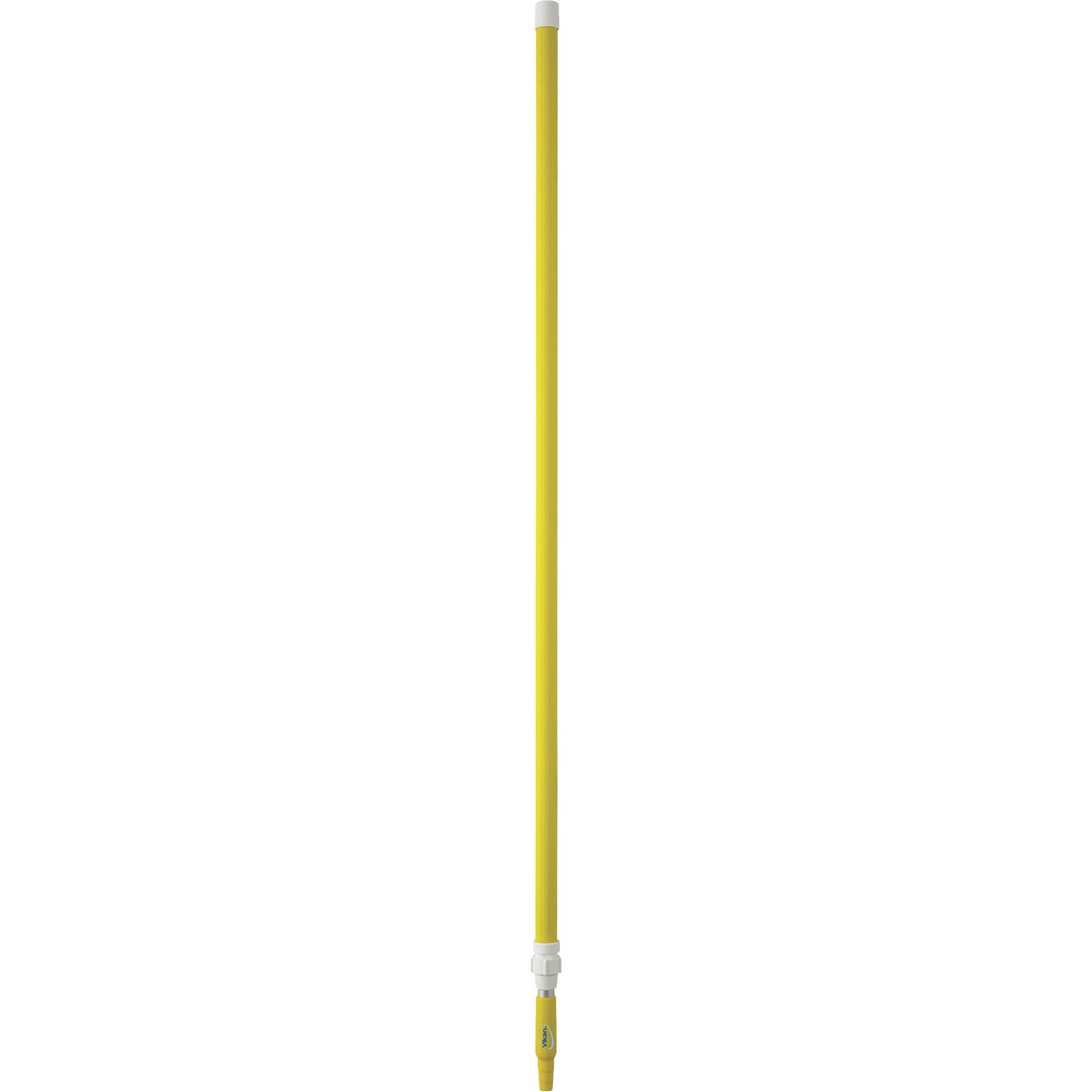 Deck Scrub Handle, Brush/Pad Holder, Yellow, Telescopic, 62"-113" L