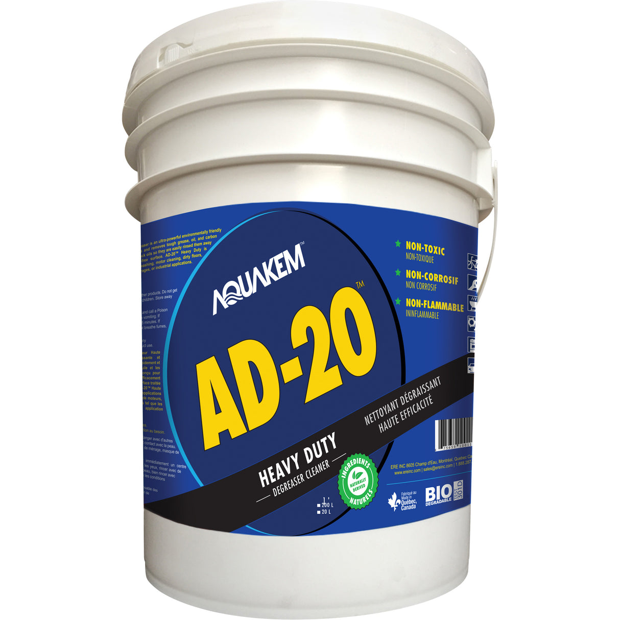 AD-20™ Heavy-Duty Cleaner & Degreaser, Pail
