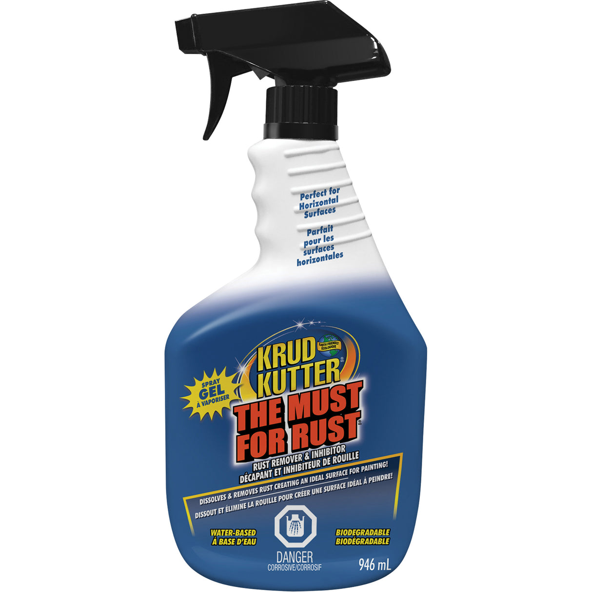 Krud Kutter® The Must for Rust Rust Remover Gel, Trigger Bottle