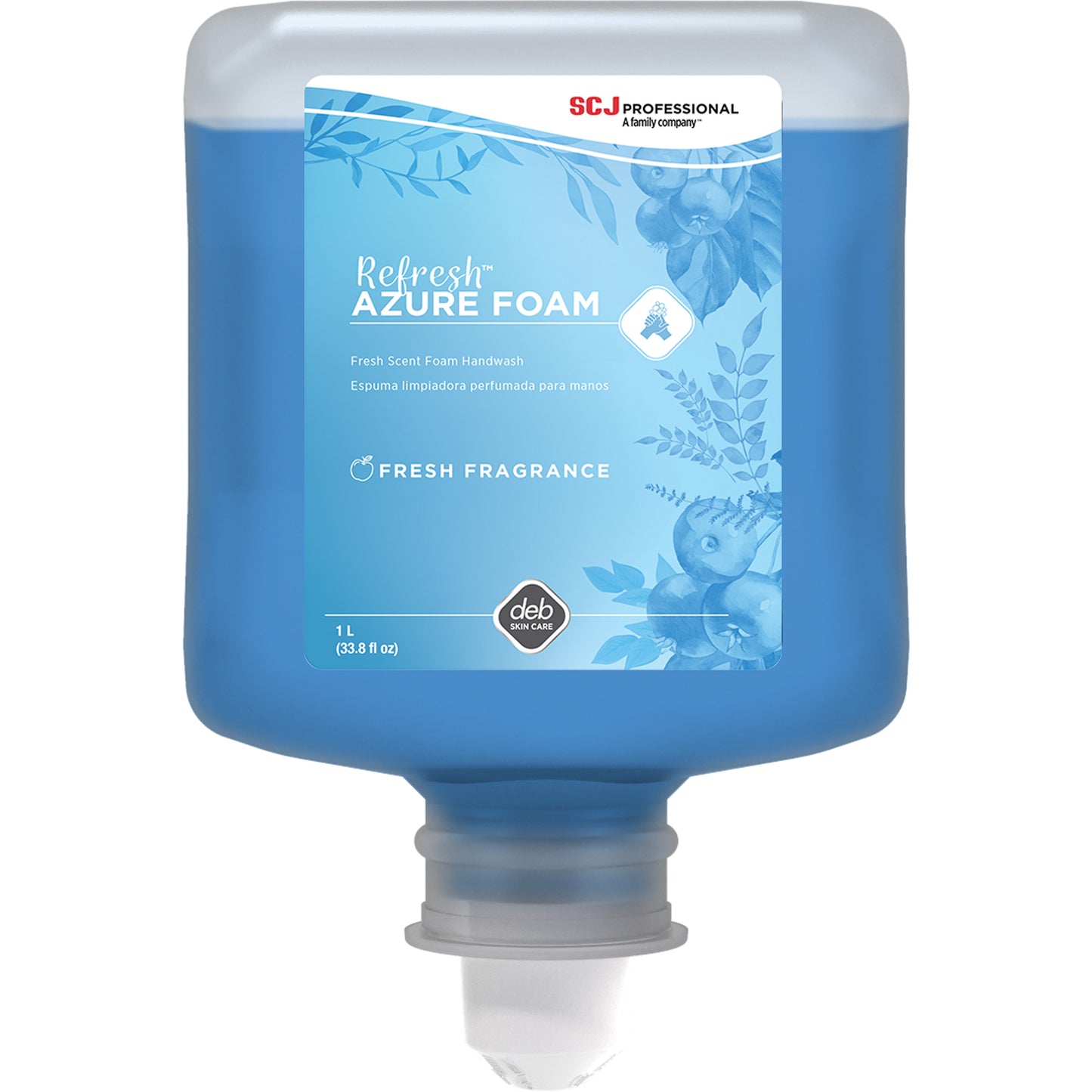 Refresh™ Azure Hand Soap, Foam, 1 L, Scented