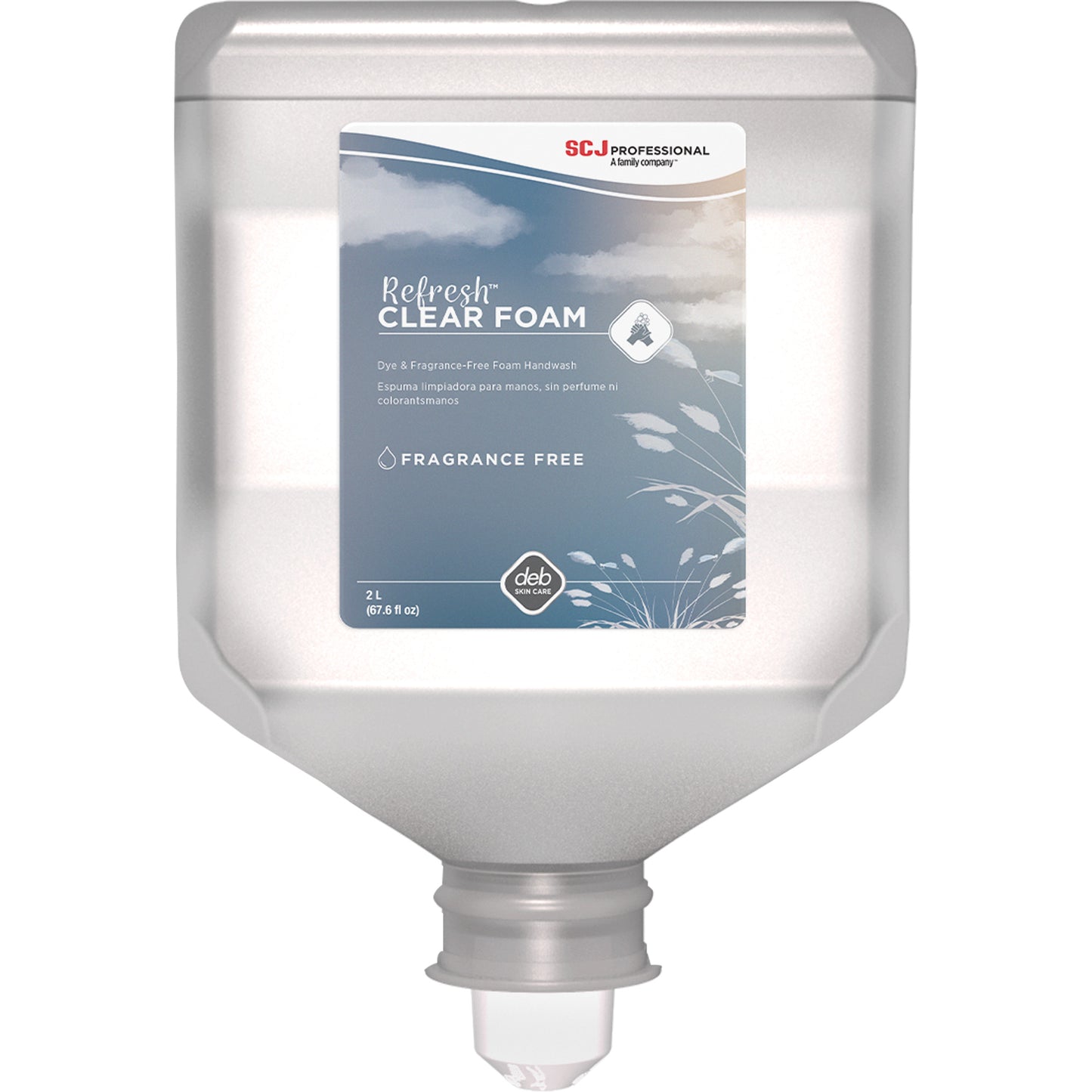 Refresh™ Clear Handwash, Foam, 2 L, Unscented