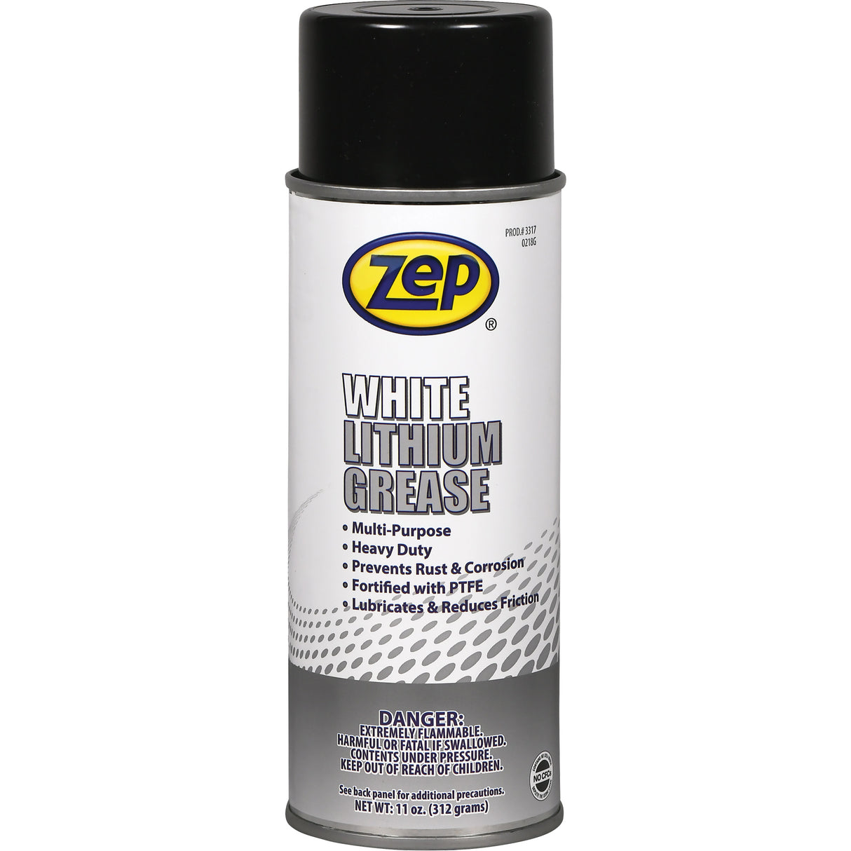 White Lithium Grease Lubricant, Aerosol Can