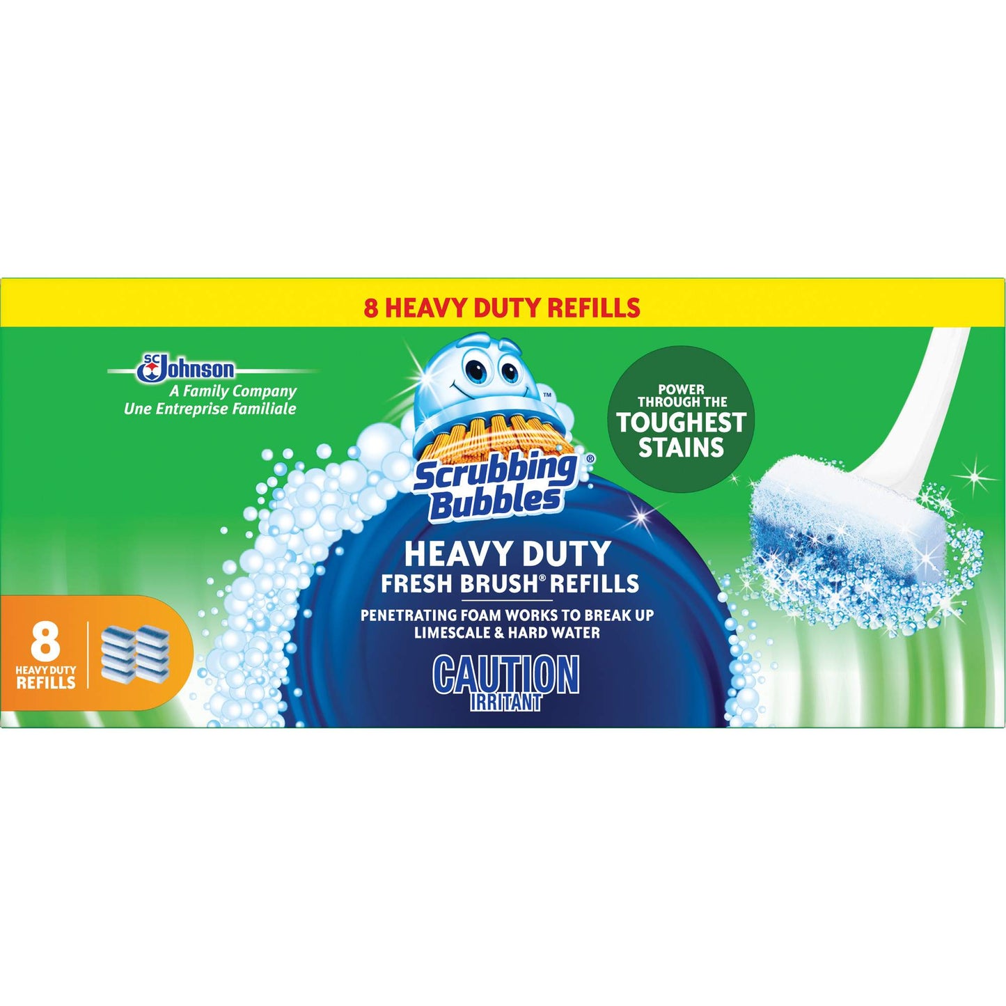 Scrubbing Bubbles® Fresh Brush® Toilet Brush Heavy-Duty Refills, Refill