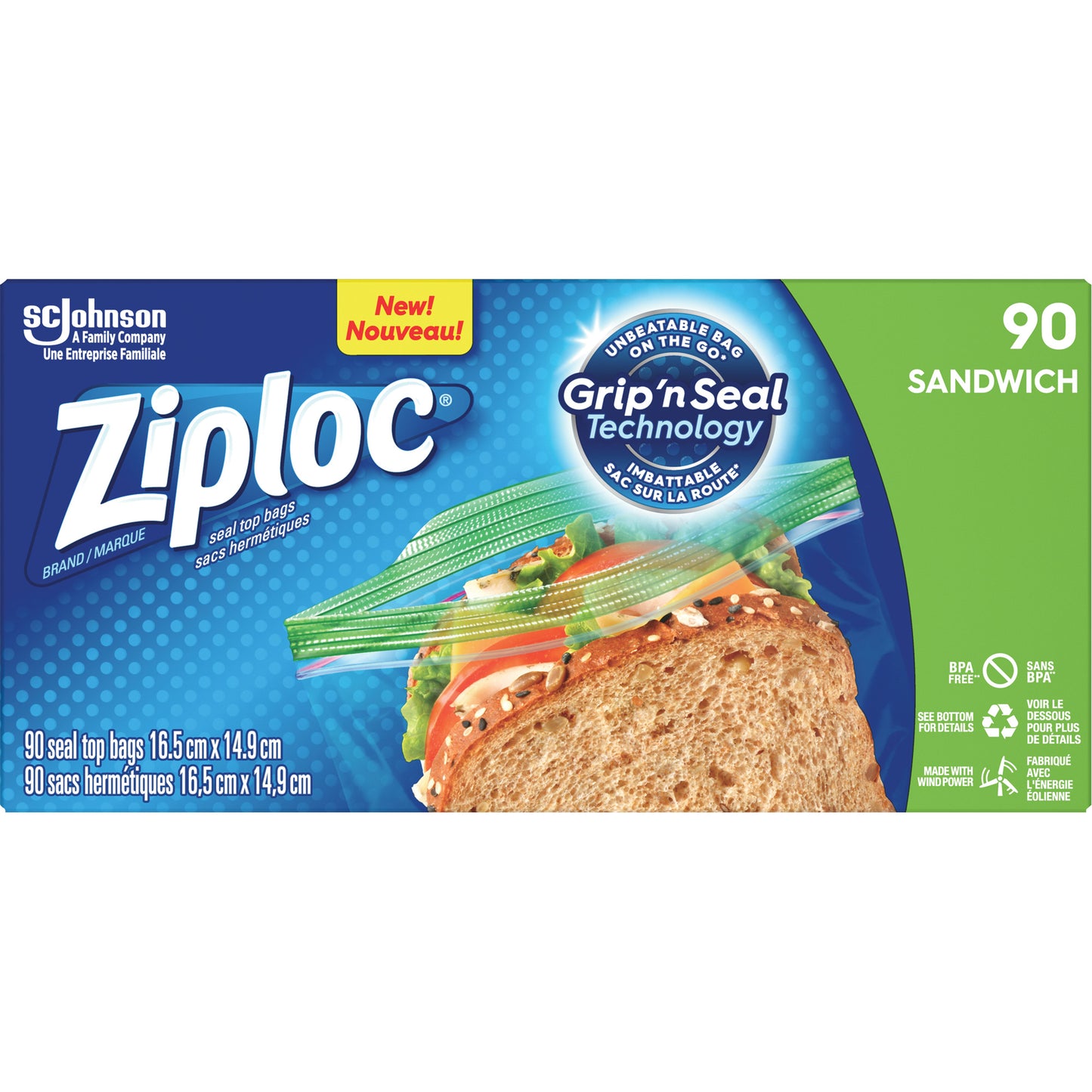 Ziploc® Sandwich Bags