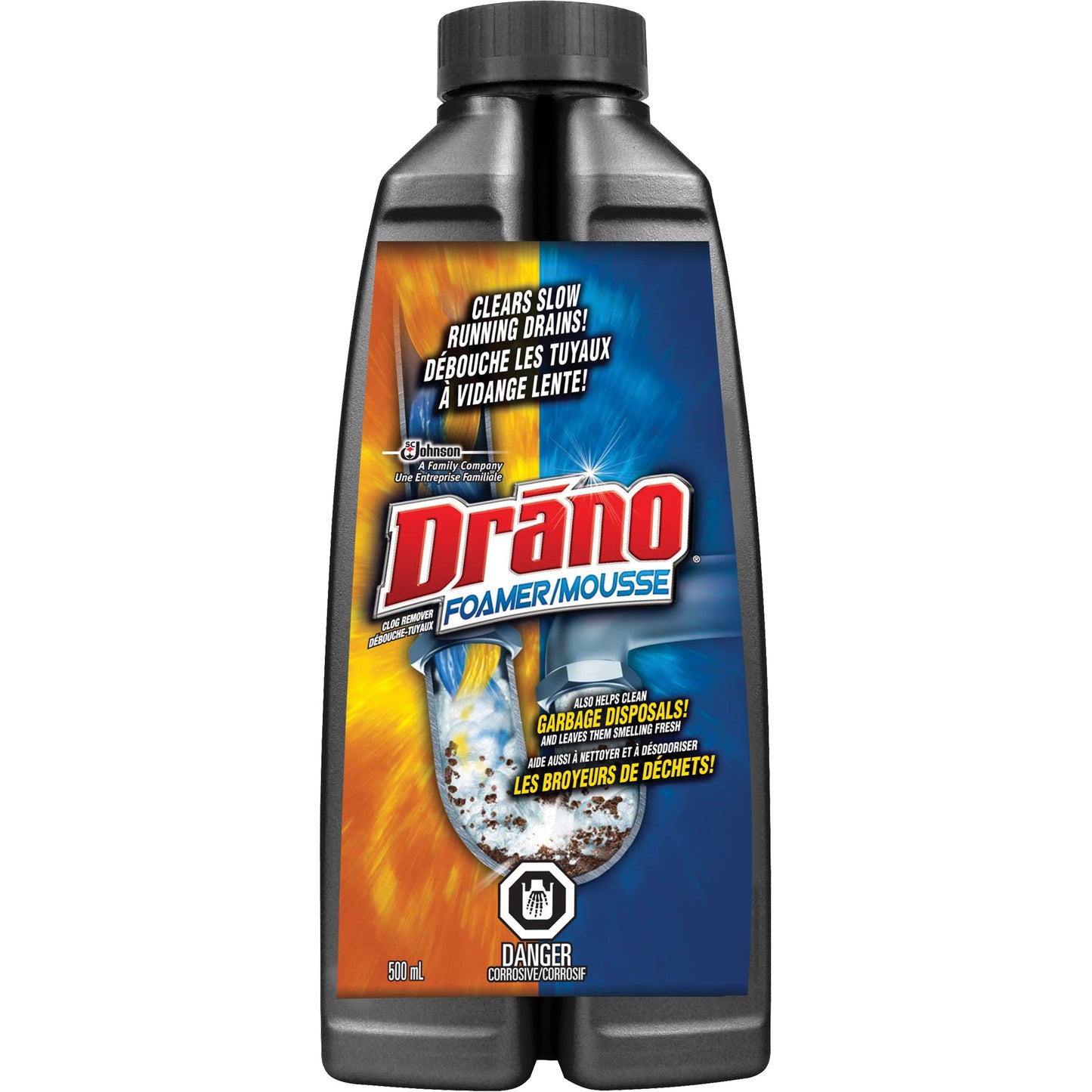 Drano® Dual-Force® Foamer Clog Remover