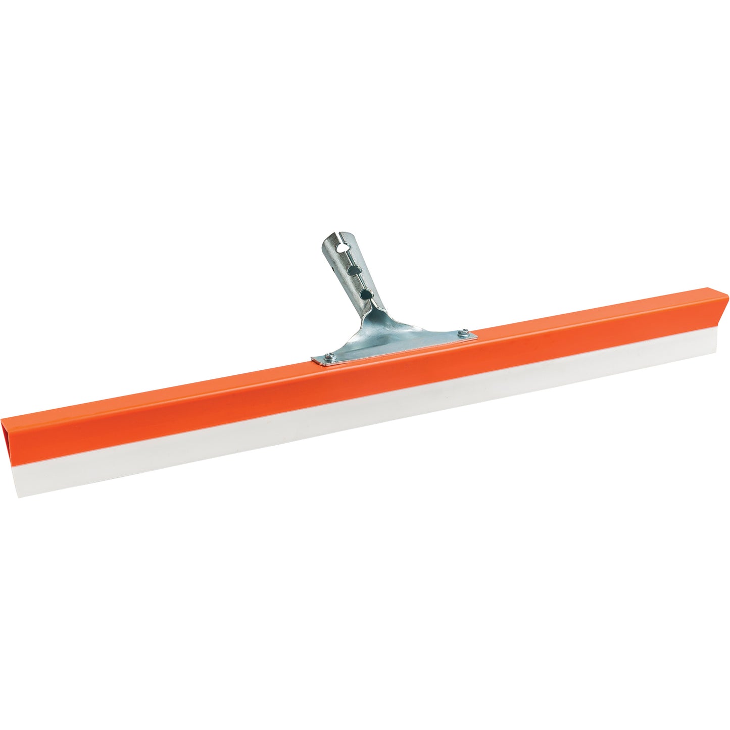 Ridged Chemical-Resistant Floor Squeegee, 24", Straight Blade