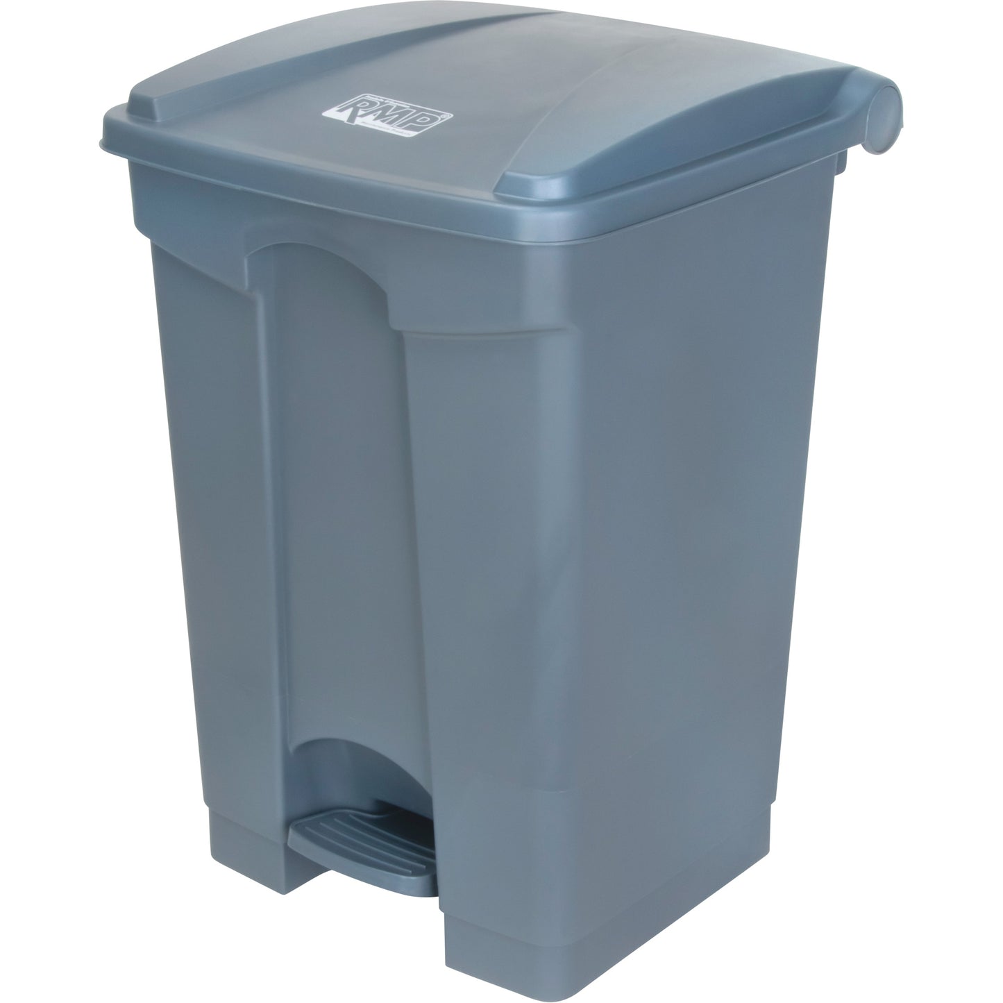 Step-On Garbage Can, Plastic, 12 US gal. Capacity