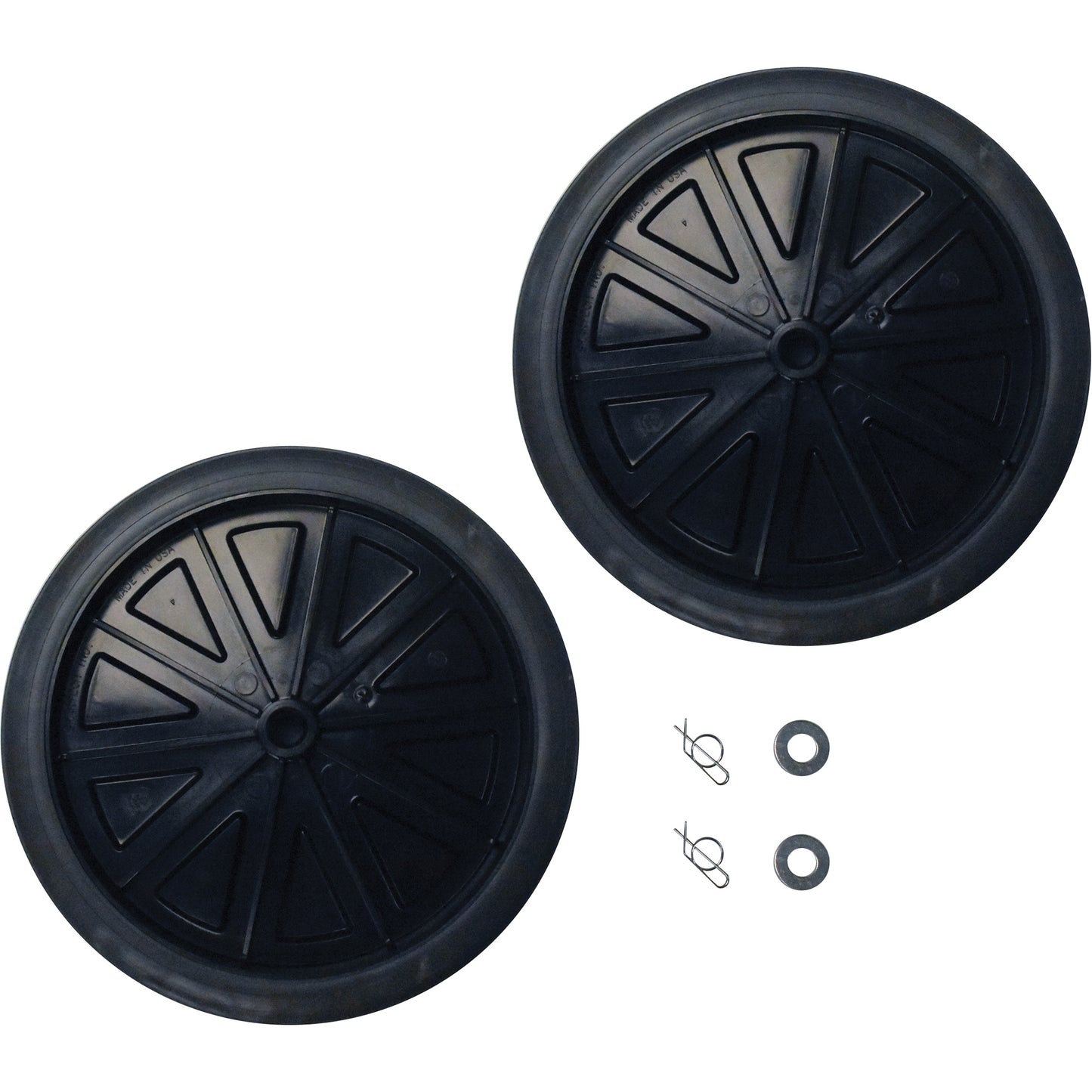 Replacement Wheel Kit for Receptacle Dolly